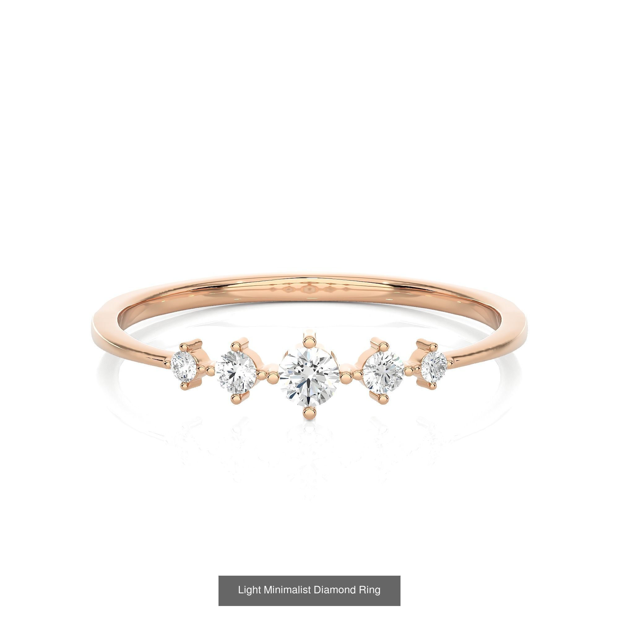 299 Light Minimalist Diamond Rings Collection _52