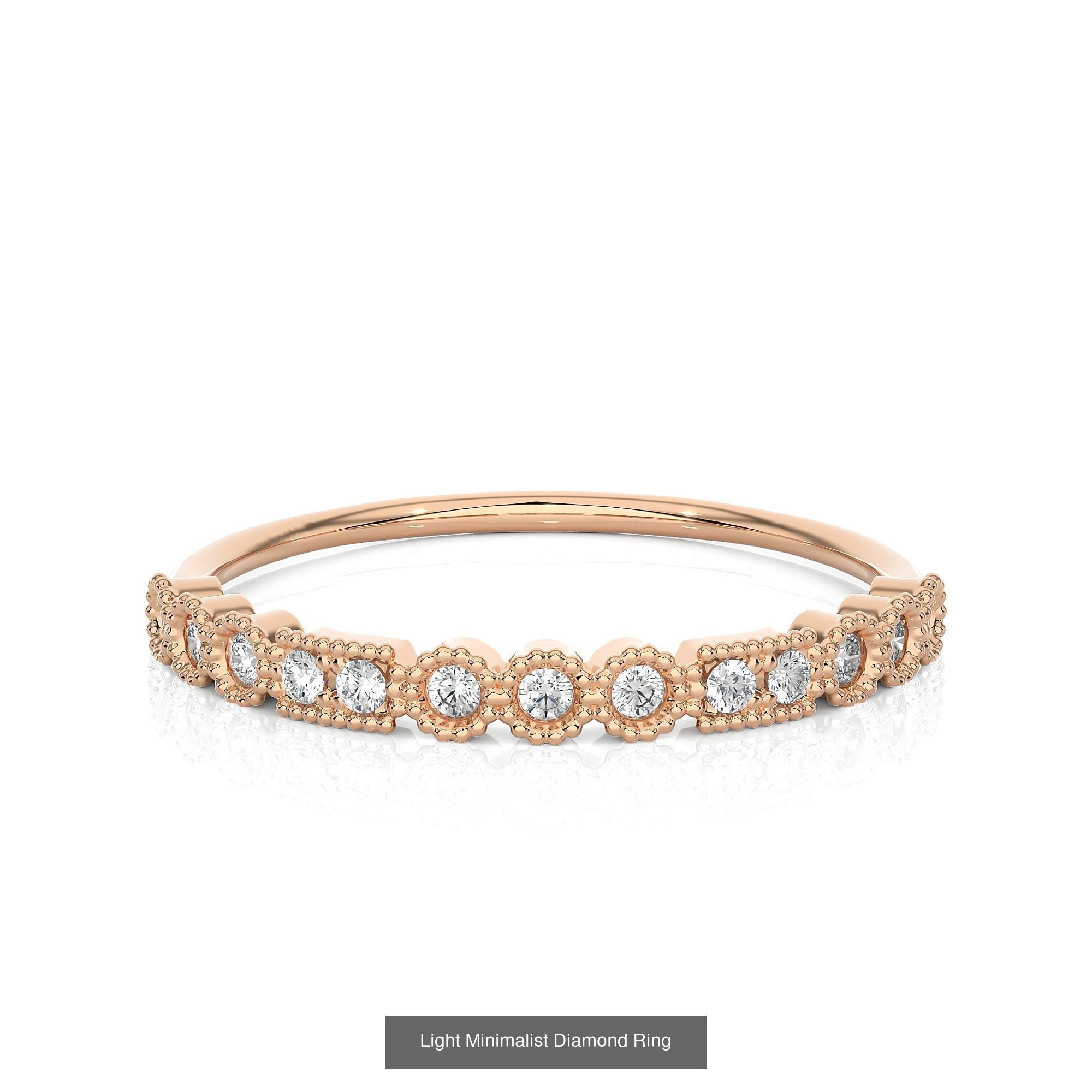 299 Light Minimalist Diamond Rings Collection _121