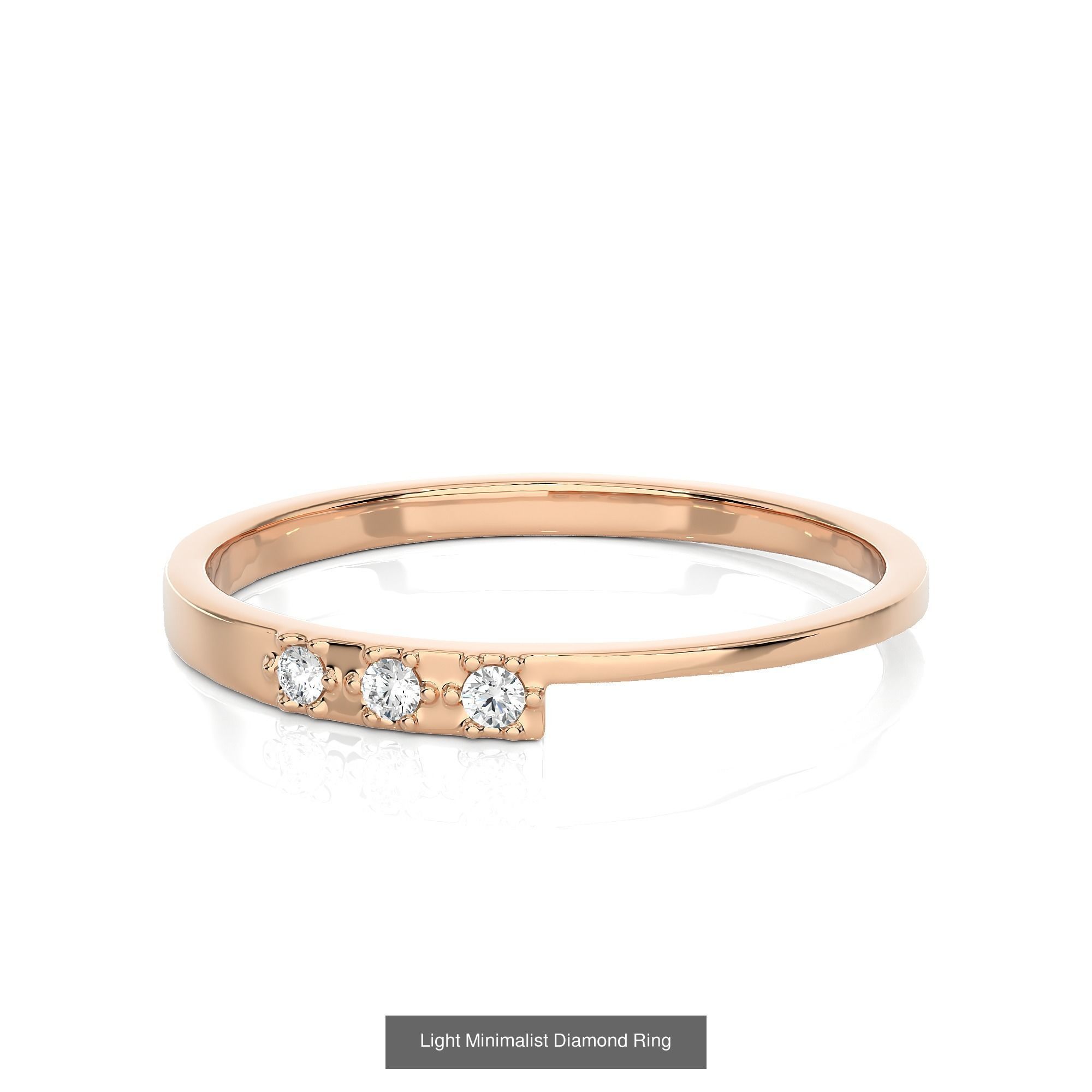 299 Light Minimalist Diamond Rings Collection _210