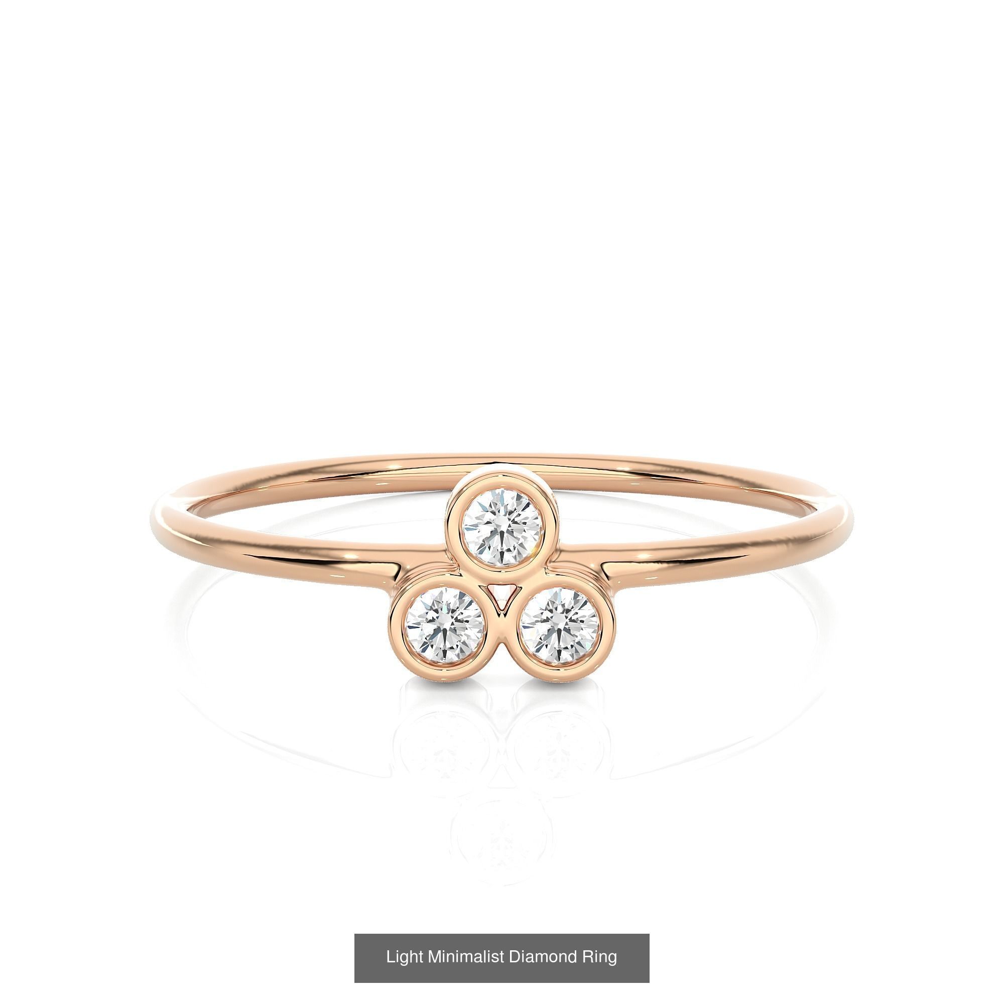 299 Light Minimalist Diamond Rings Collection _37