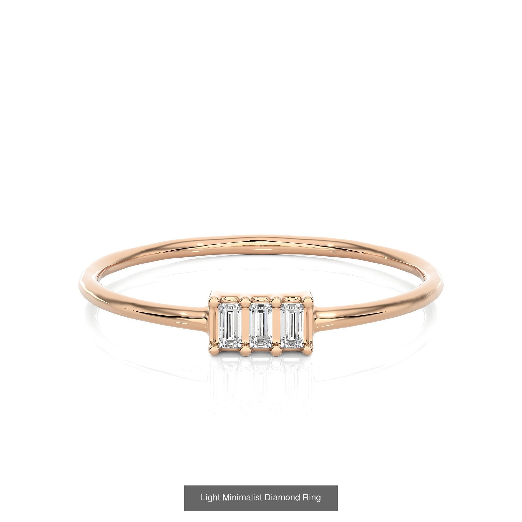 299 Light Minimalist Diamond Rings Collection _61