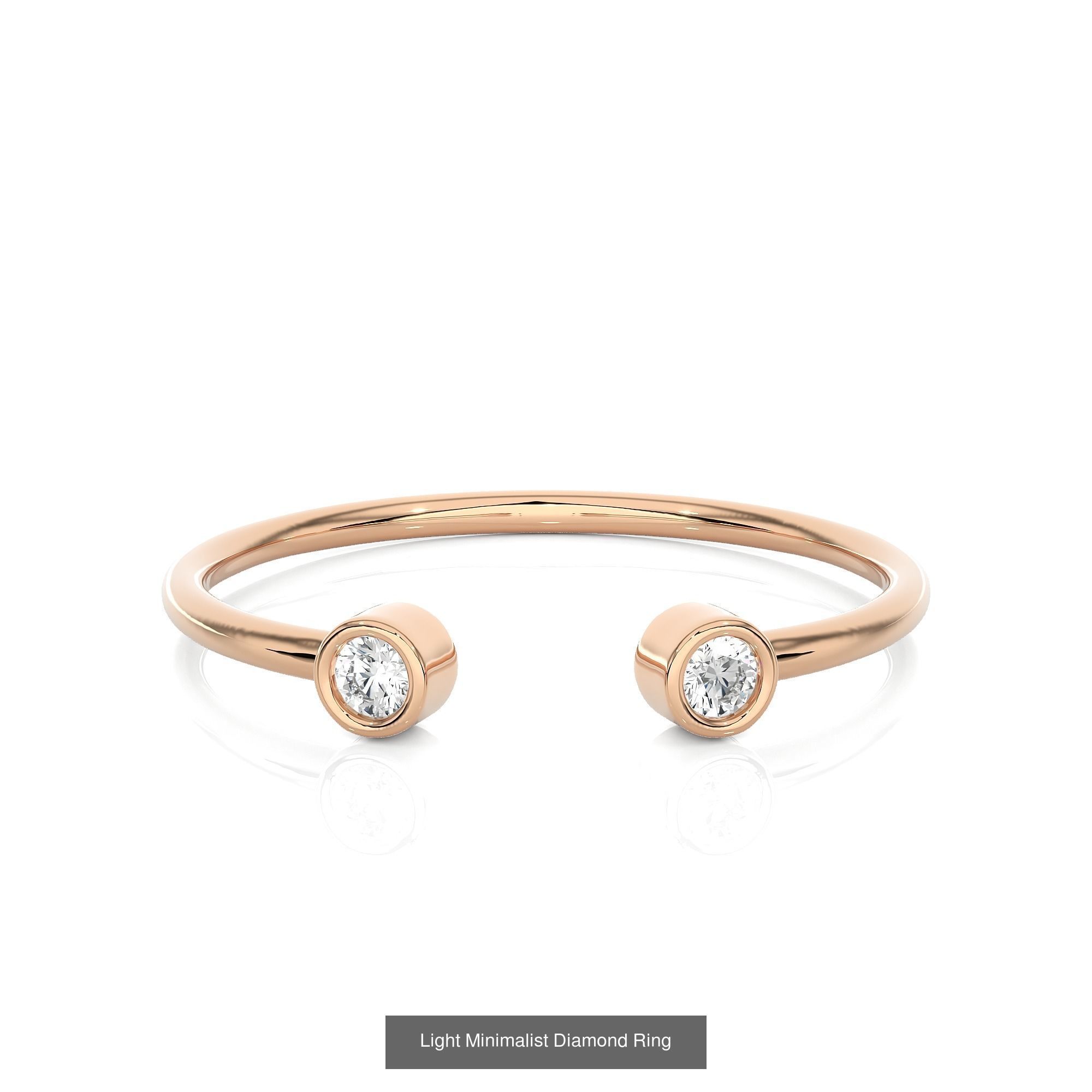 299 Light Minimalist Diamond Rings Collection _33