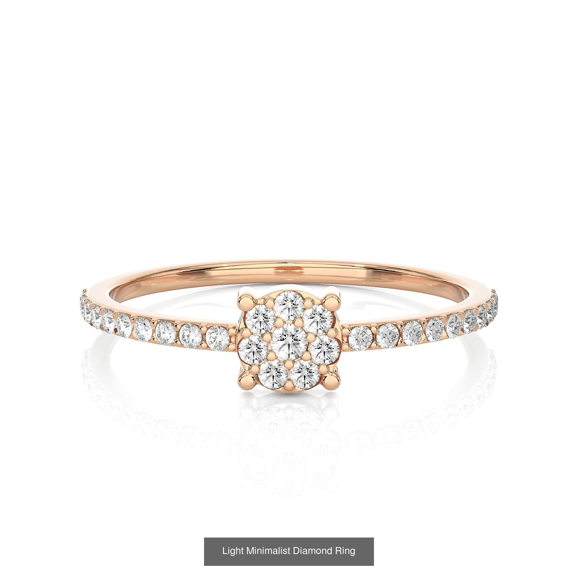 299 Light Minimalist Diamond Rings Collection _146