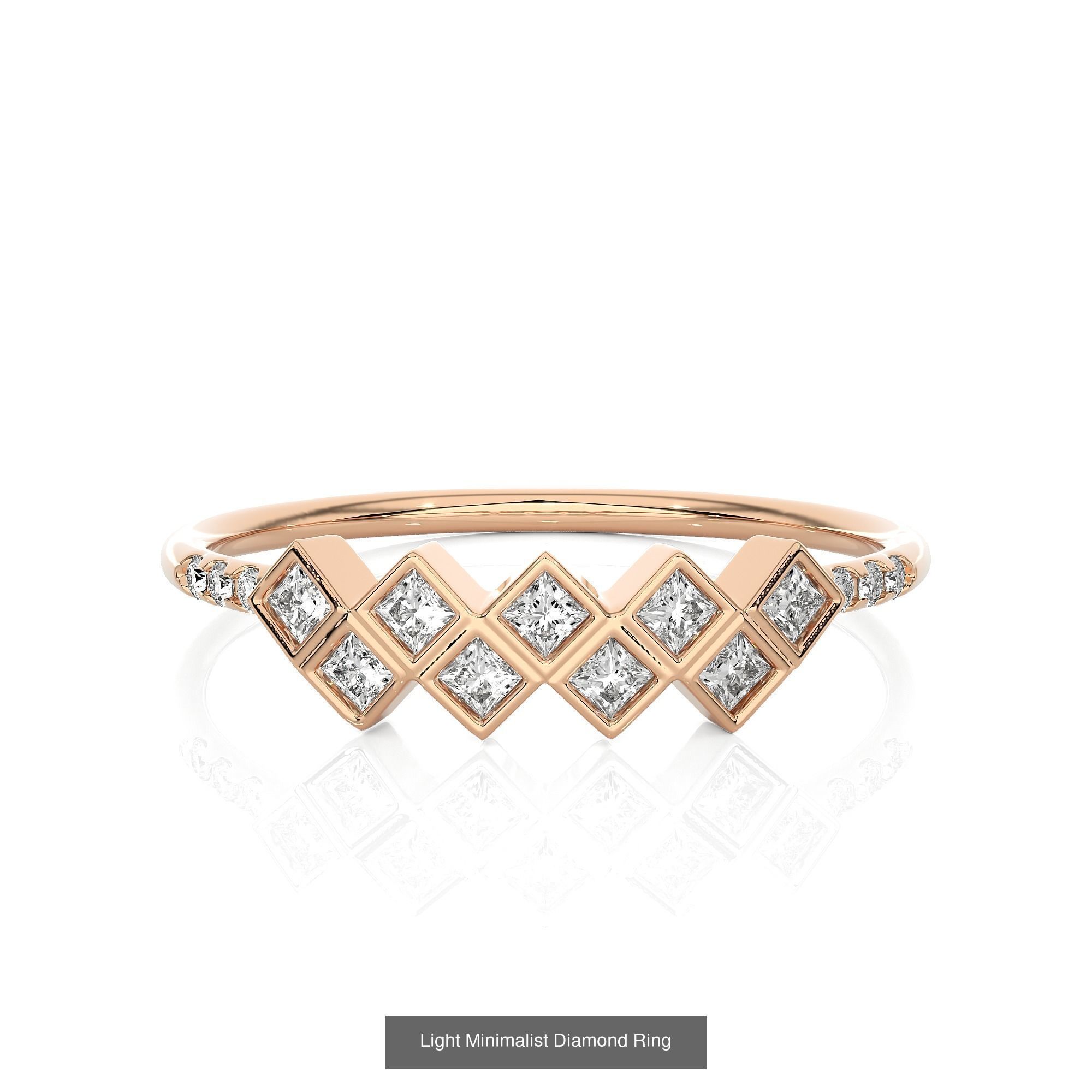 299 Light Minimalist Diamond Rings Collection _192