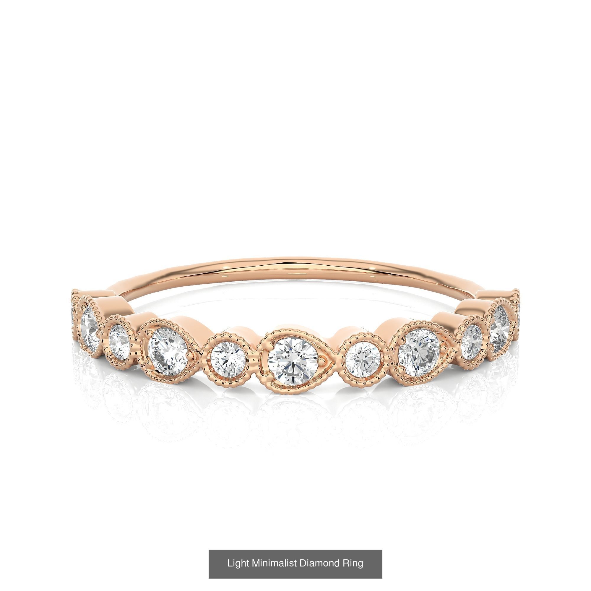 299 Light Minimalist Diamond Rings Collection _79