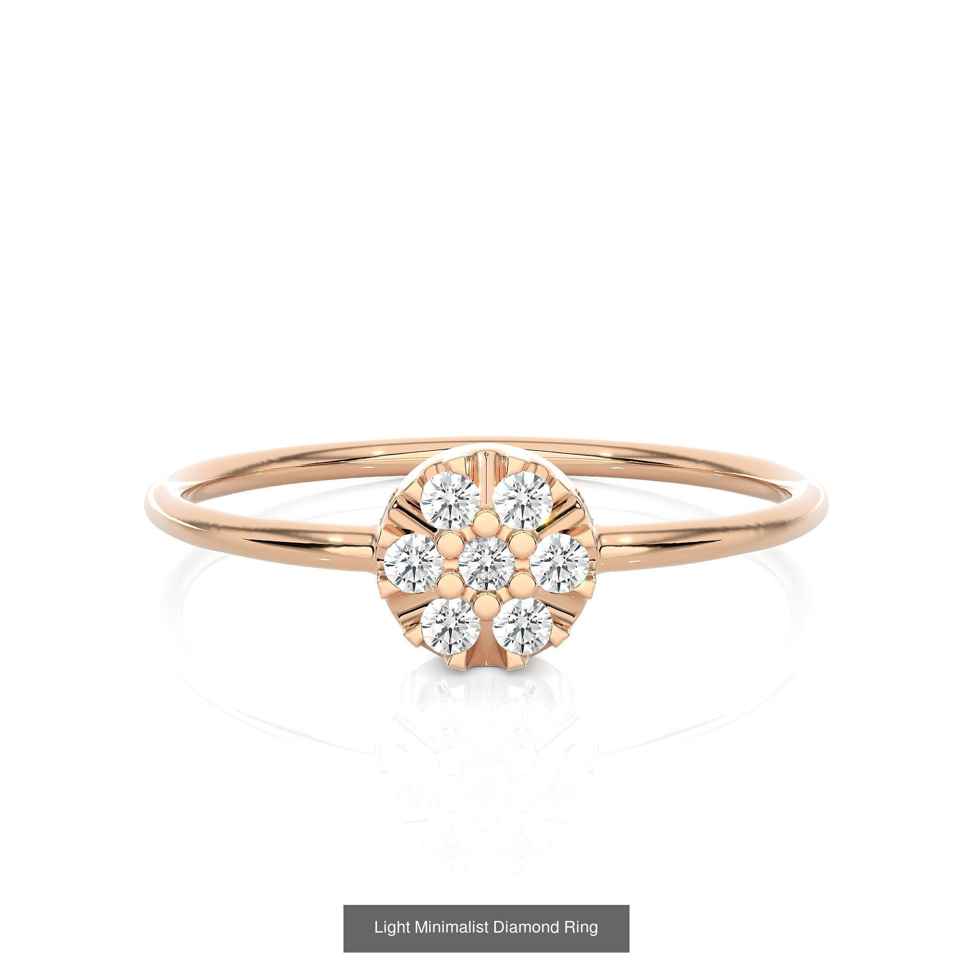 299 Light Minimalist Diamond Rings Collection _196