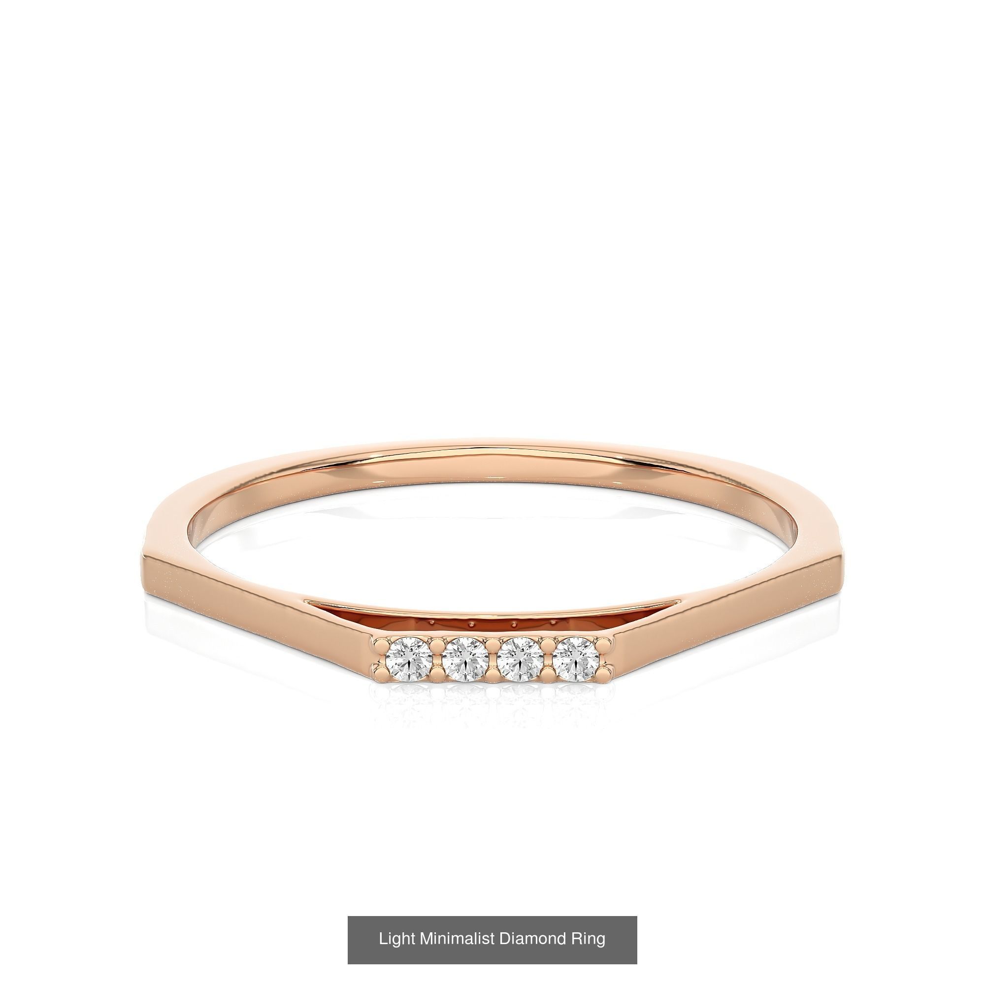 299 Light Minimalist Diamond Rings Collection _47