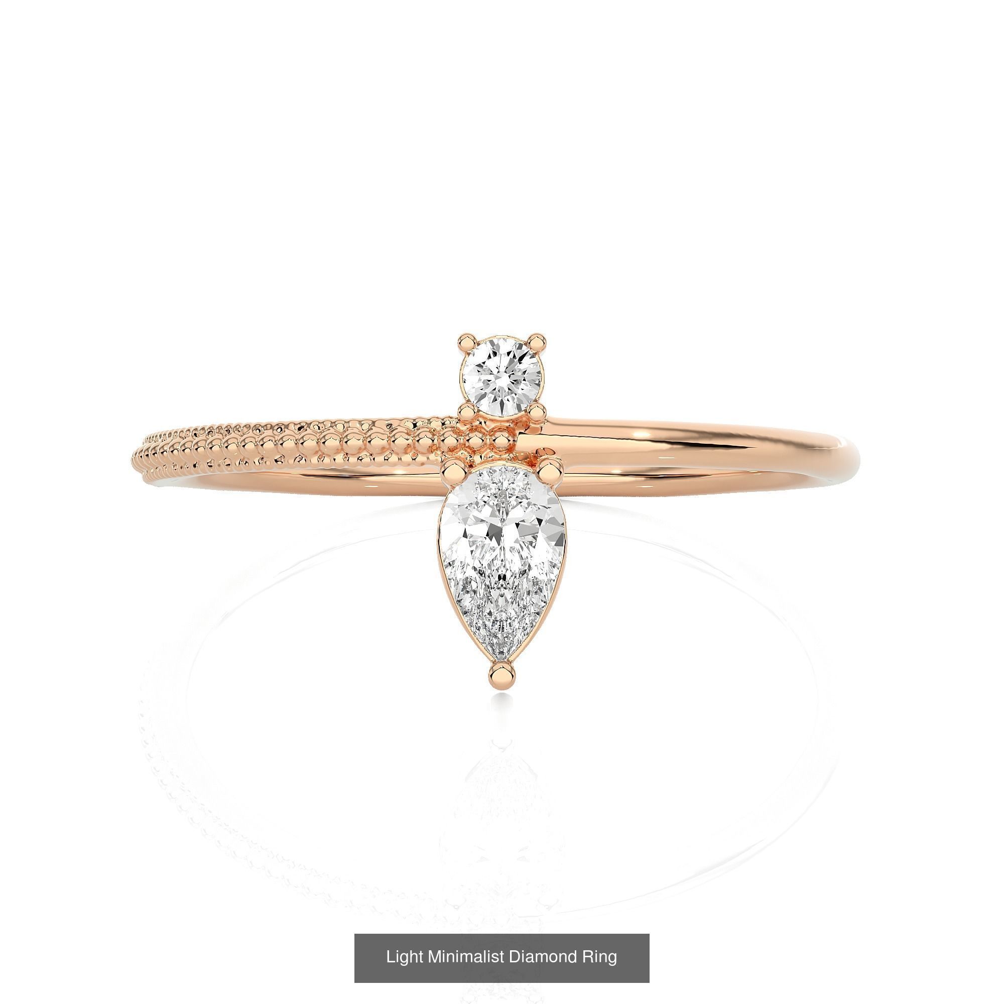 299 Light Minimalist Diamond Rings Collection _179