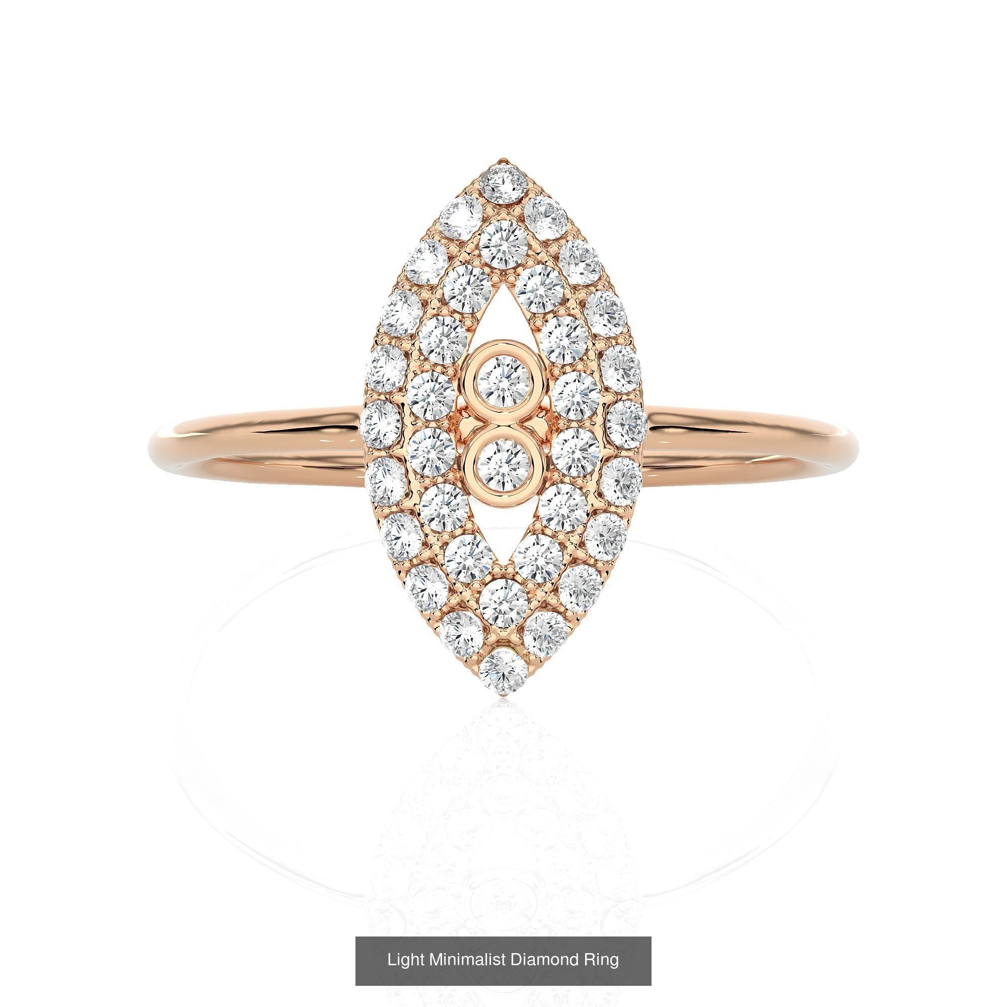 299 Light Minimalist Diamond Rings Collection _90