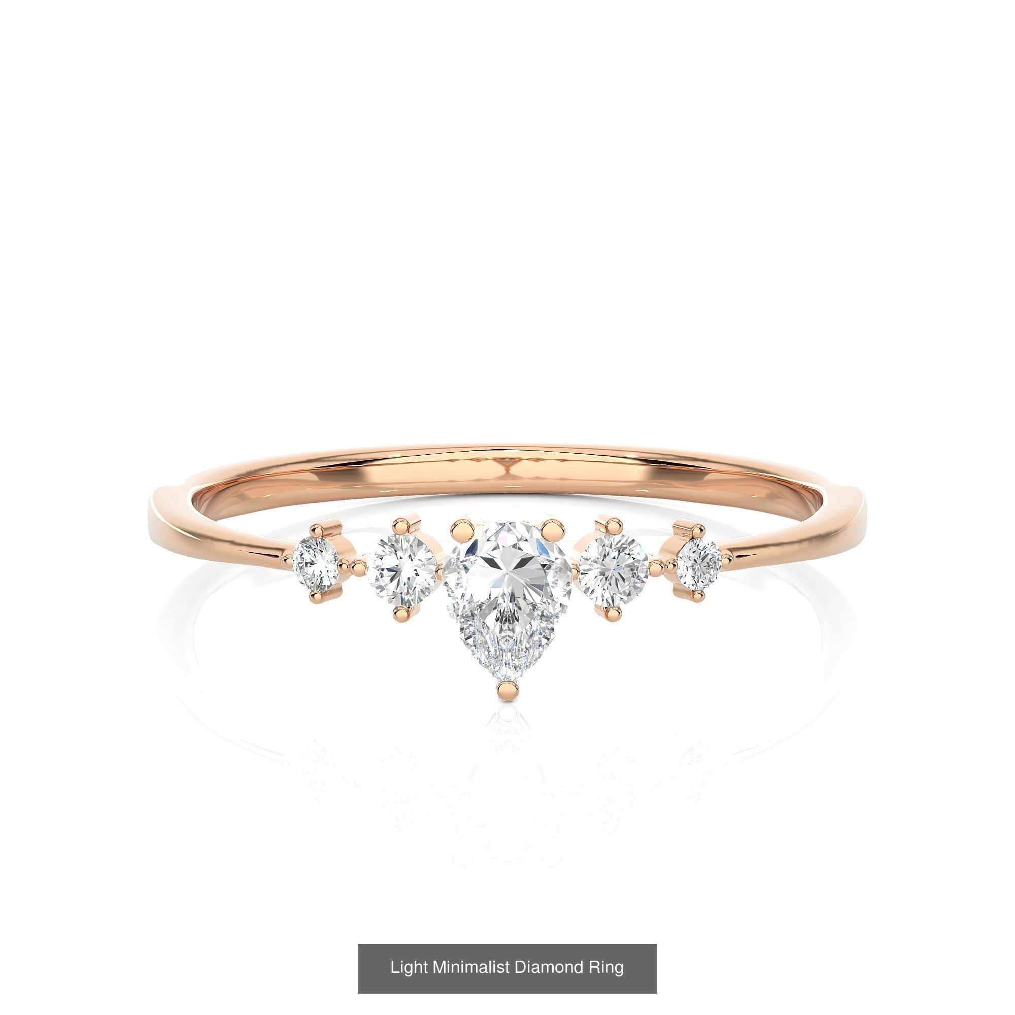 299 Light Minimalist Diamond Rings Collection _56