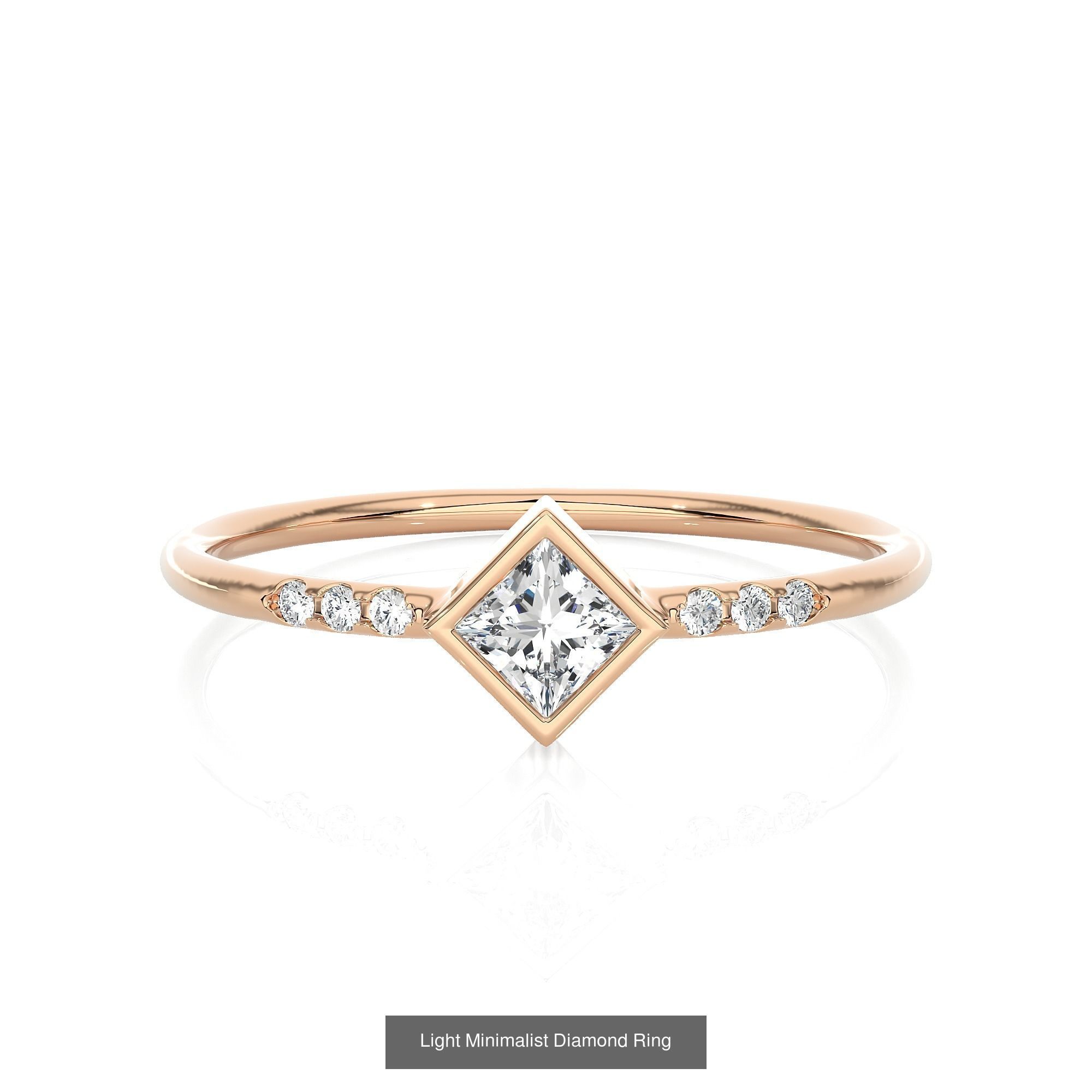 299 Light Minimalist Diamond Rings Collection _186