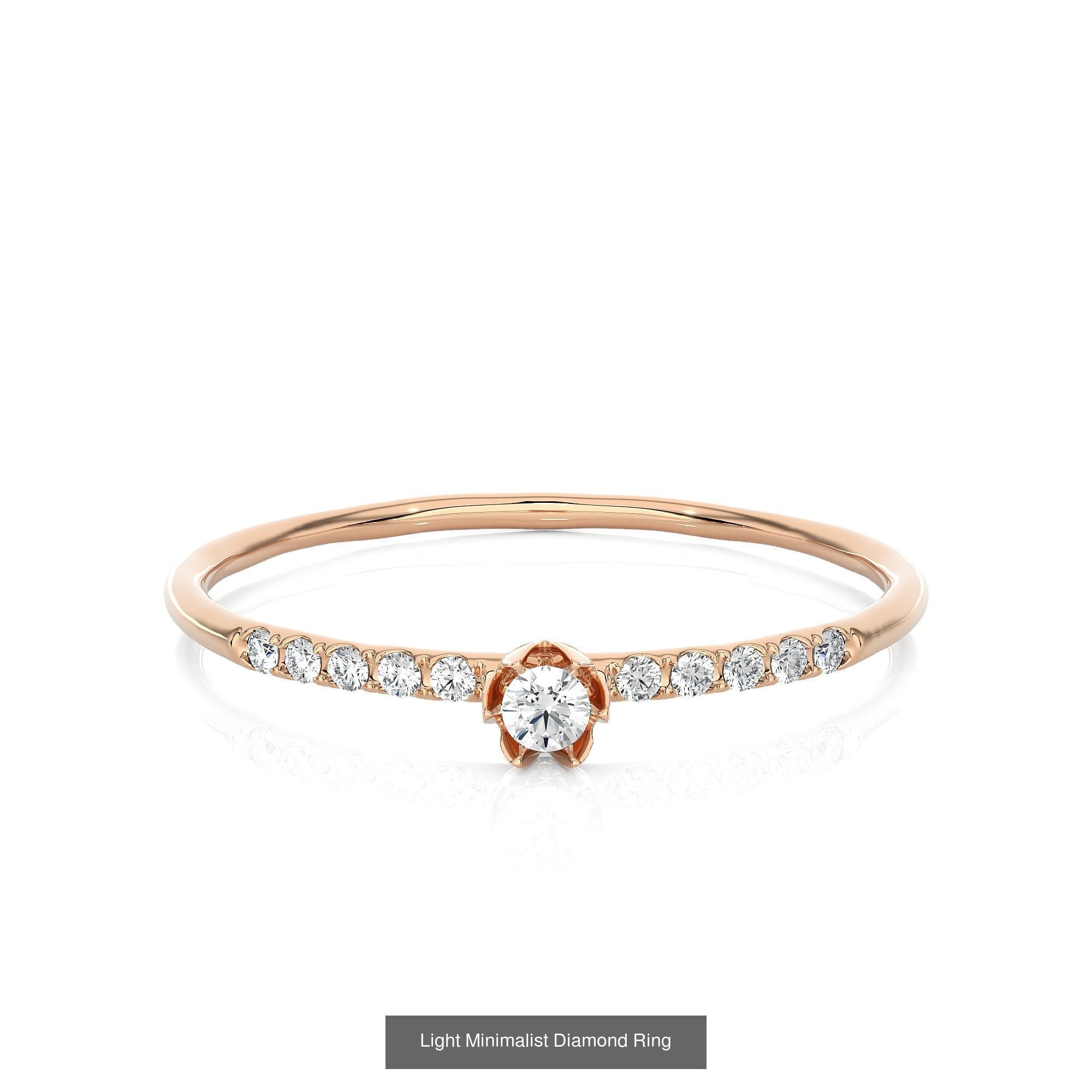 299 Light Minimalist Diamond Rings Collection _76