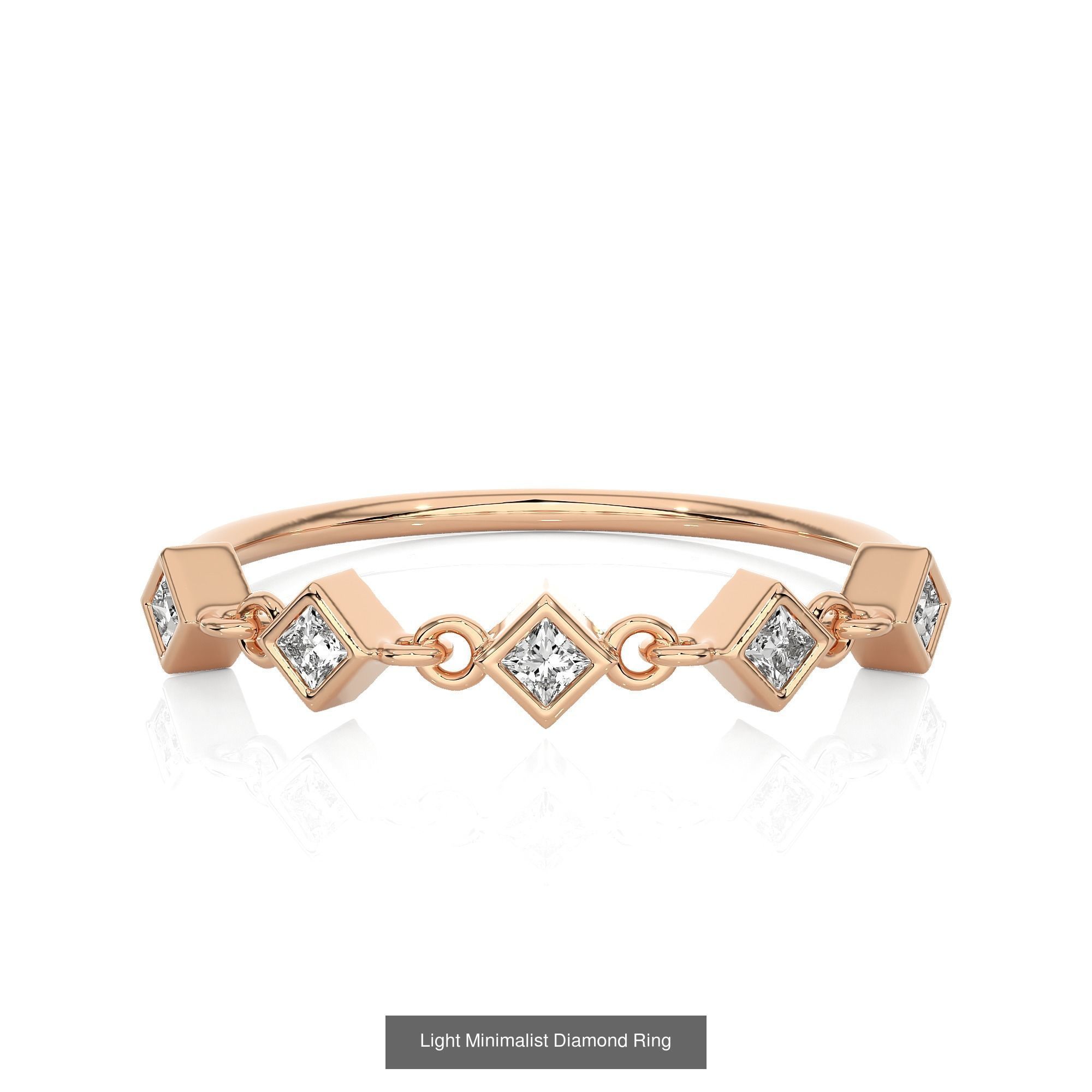 299 Light Minimalist Diamond Rings Collection _215