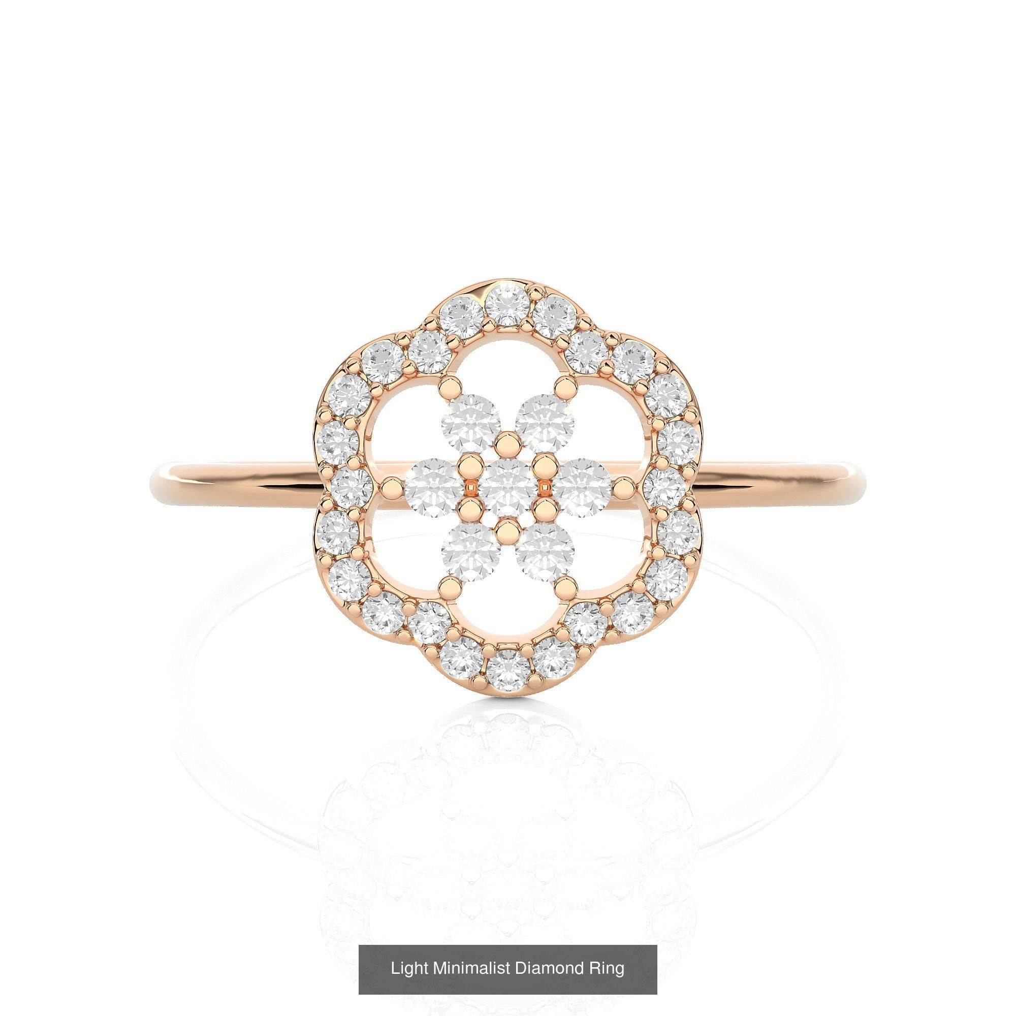 299 Light Minimalist Diamond Rings Collection _87