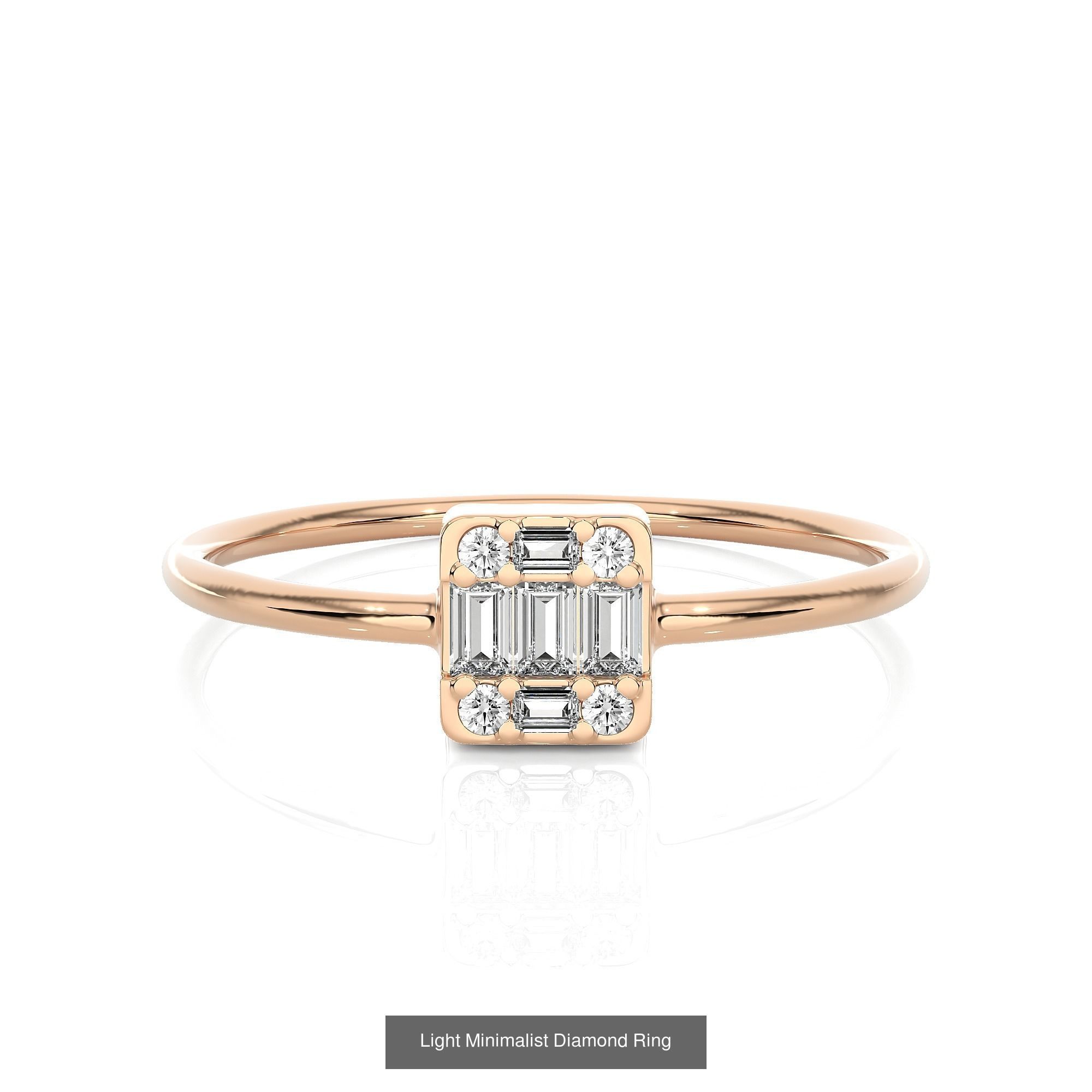 299 Light Minimalist Diamond Rings Collection _60
