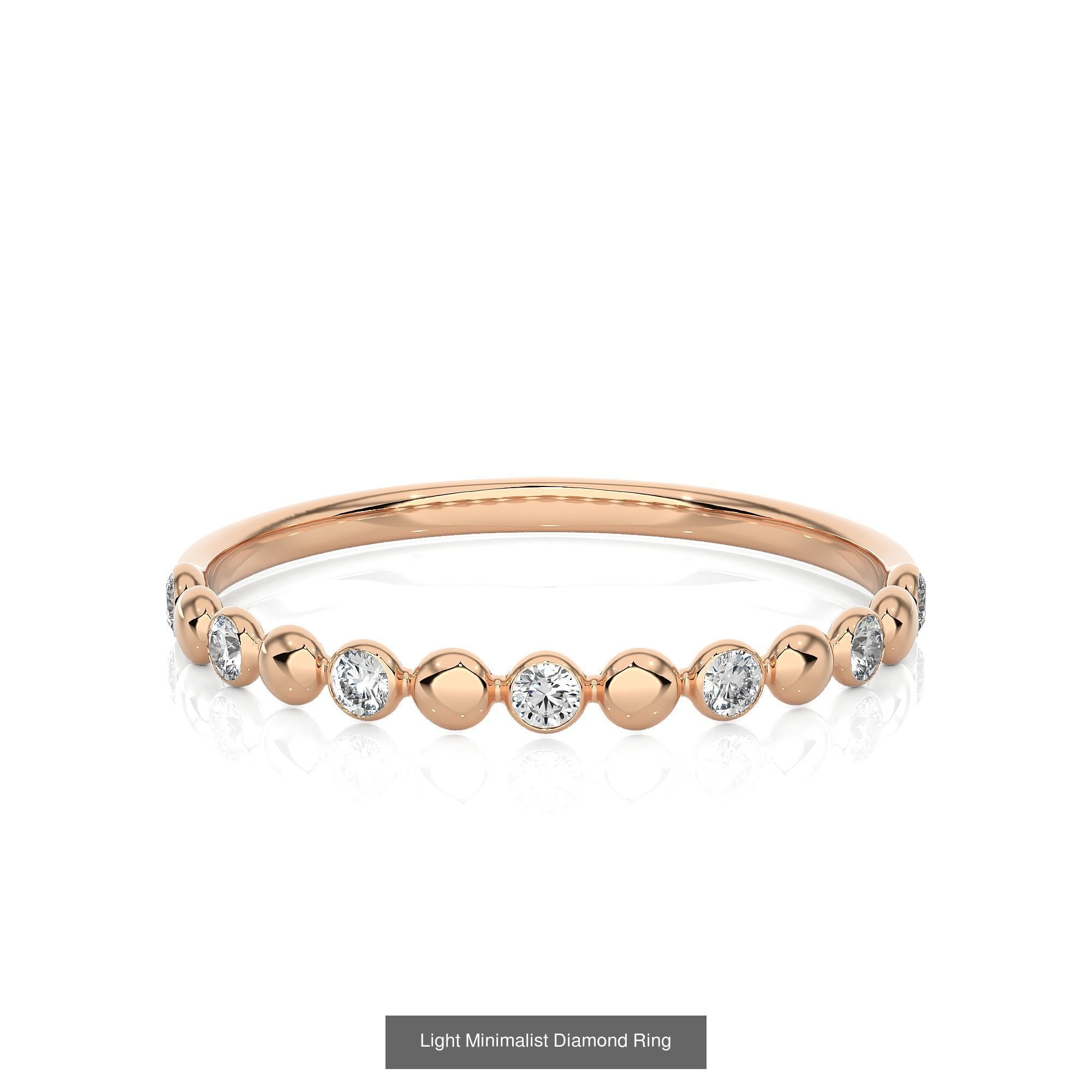 299 Light Minimalist Diamond Rings Collection _213