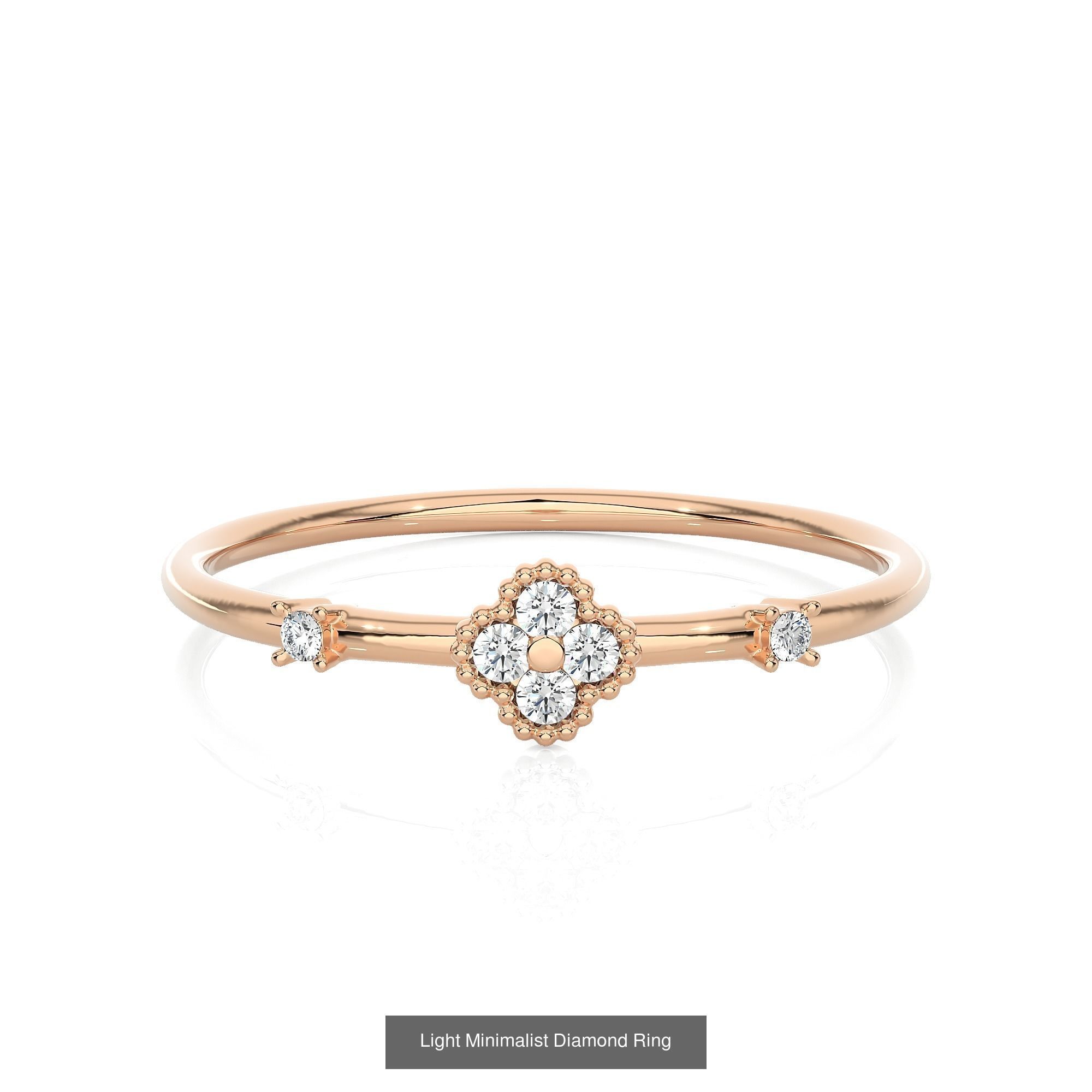 299 Light Minimalist Diamond Rings Collection _51