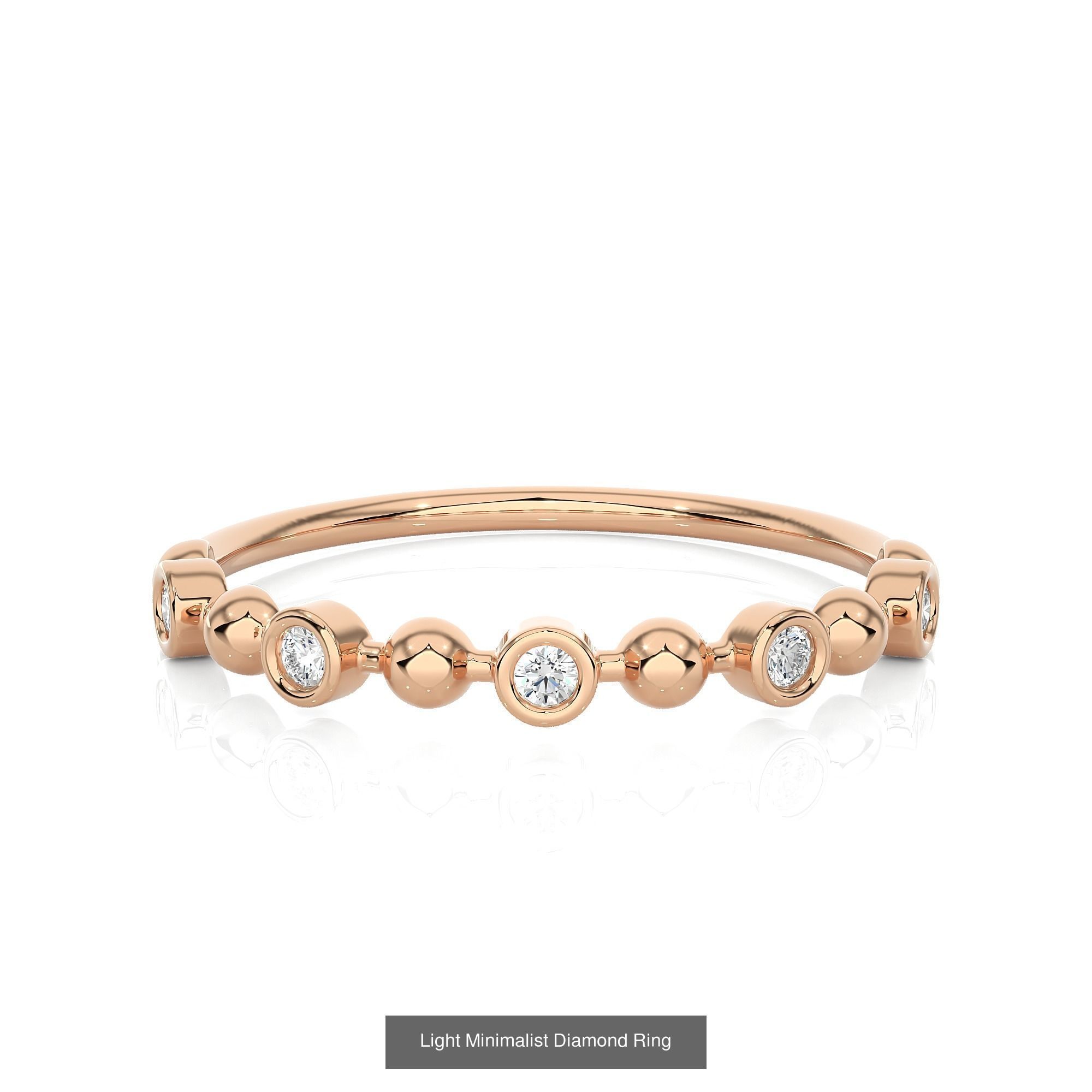 299 Light Minimalist Diamond Rings Collection _157