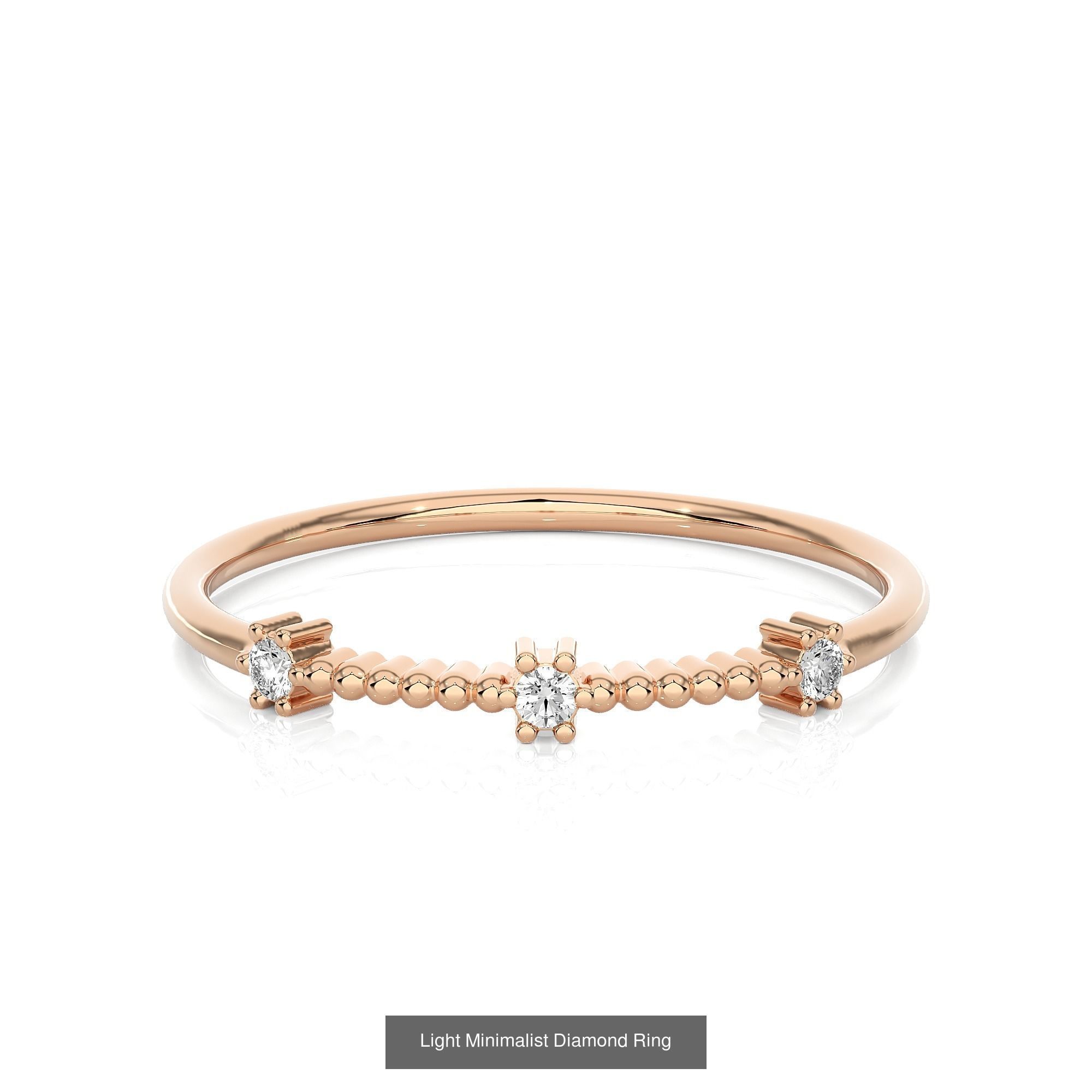 299 Light Minimalist Diamond Rings Collection _144