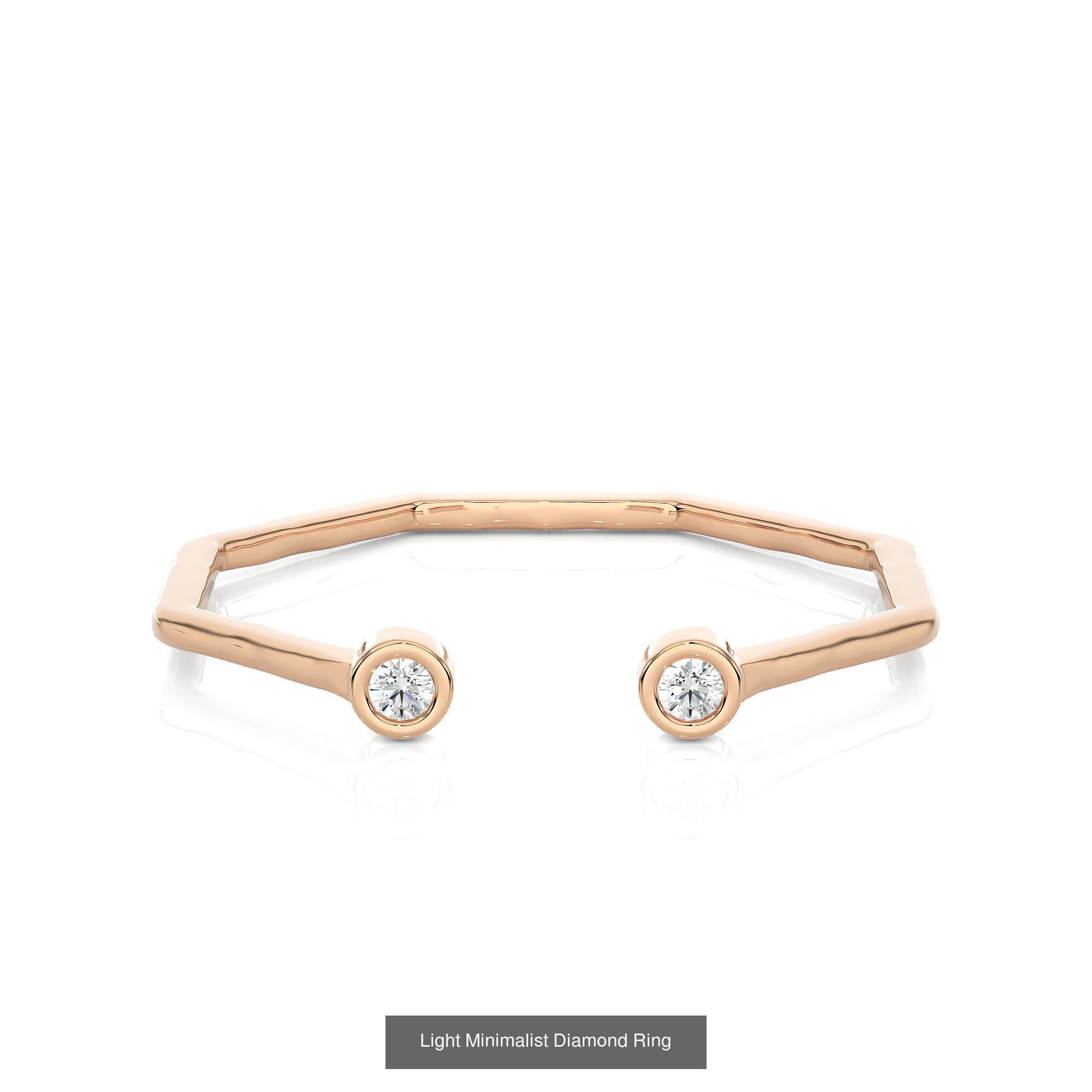 299 Light Minimalist Diamond Rings Collection _133