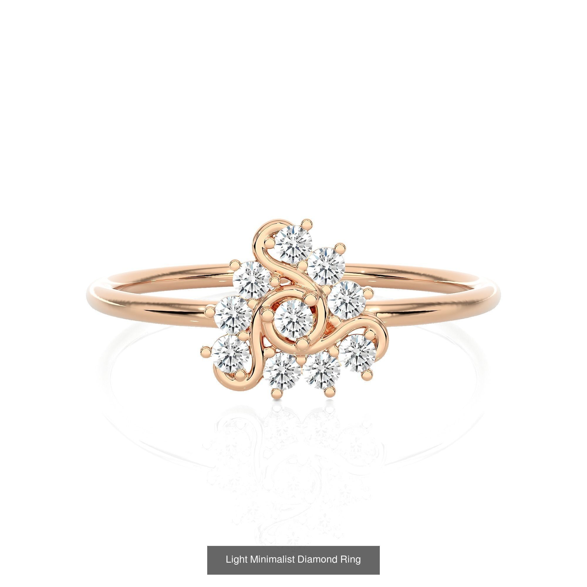 299 Light Minimalist Diamond Rings Collection _77
