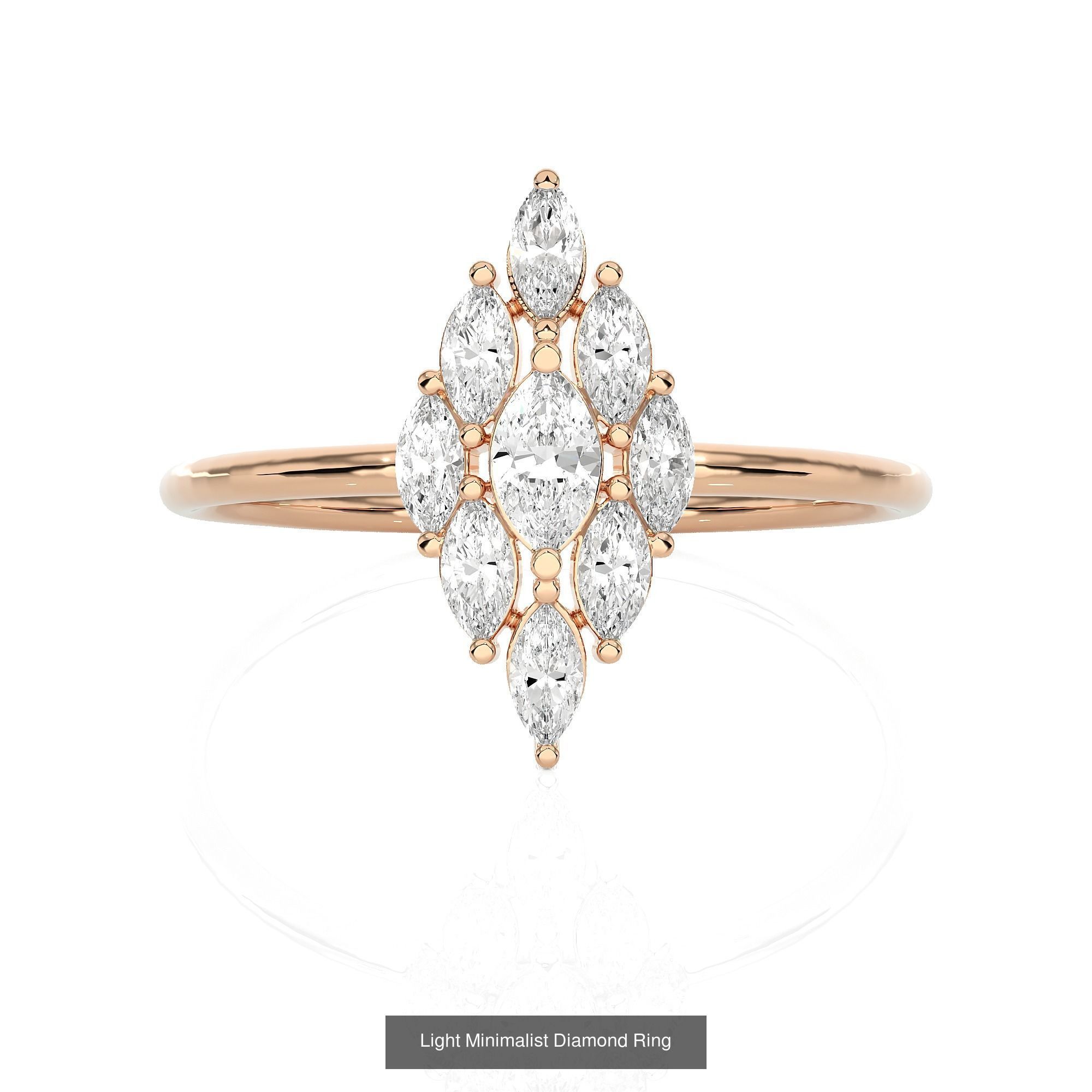 299 Light Minimalist Diamond Rings Collection _69