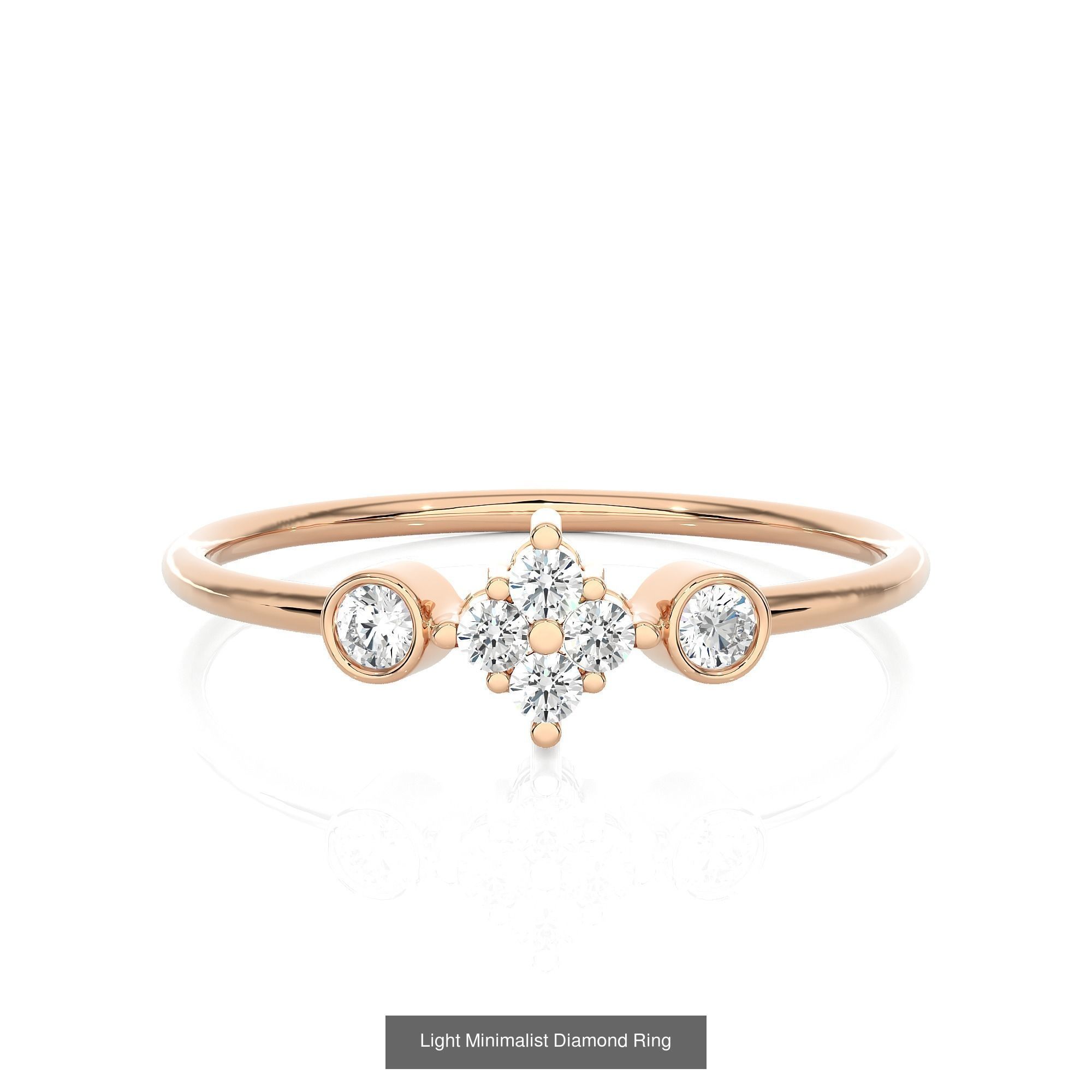 299 Light Minimalist Diamond Rings Collection _100