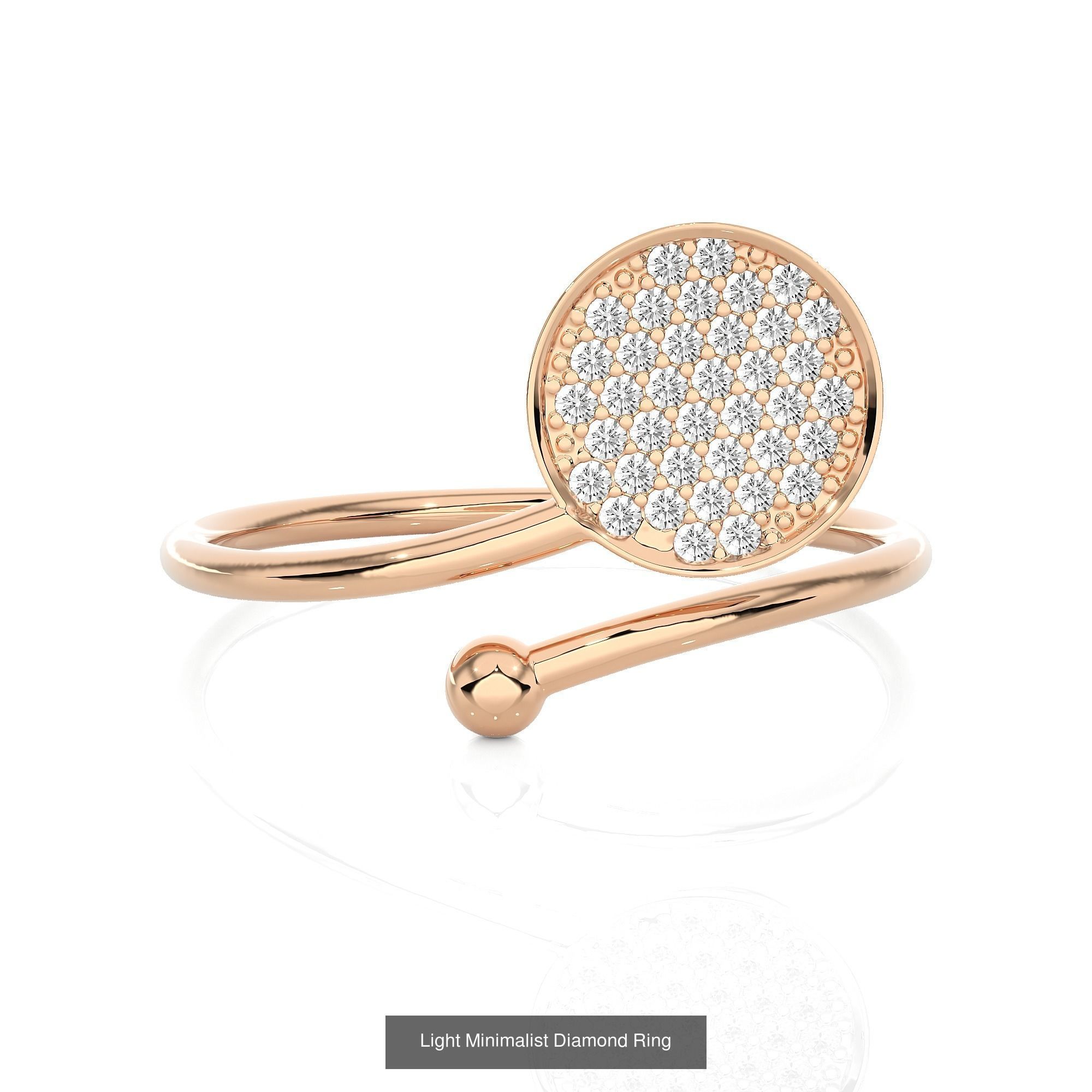 299 Light Minimalist Diamond Rings Collection _177