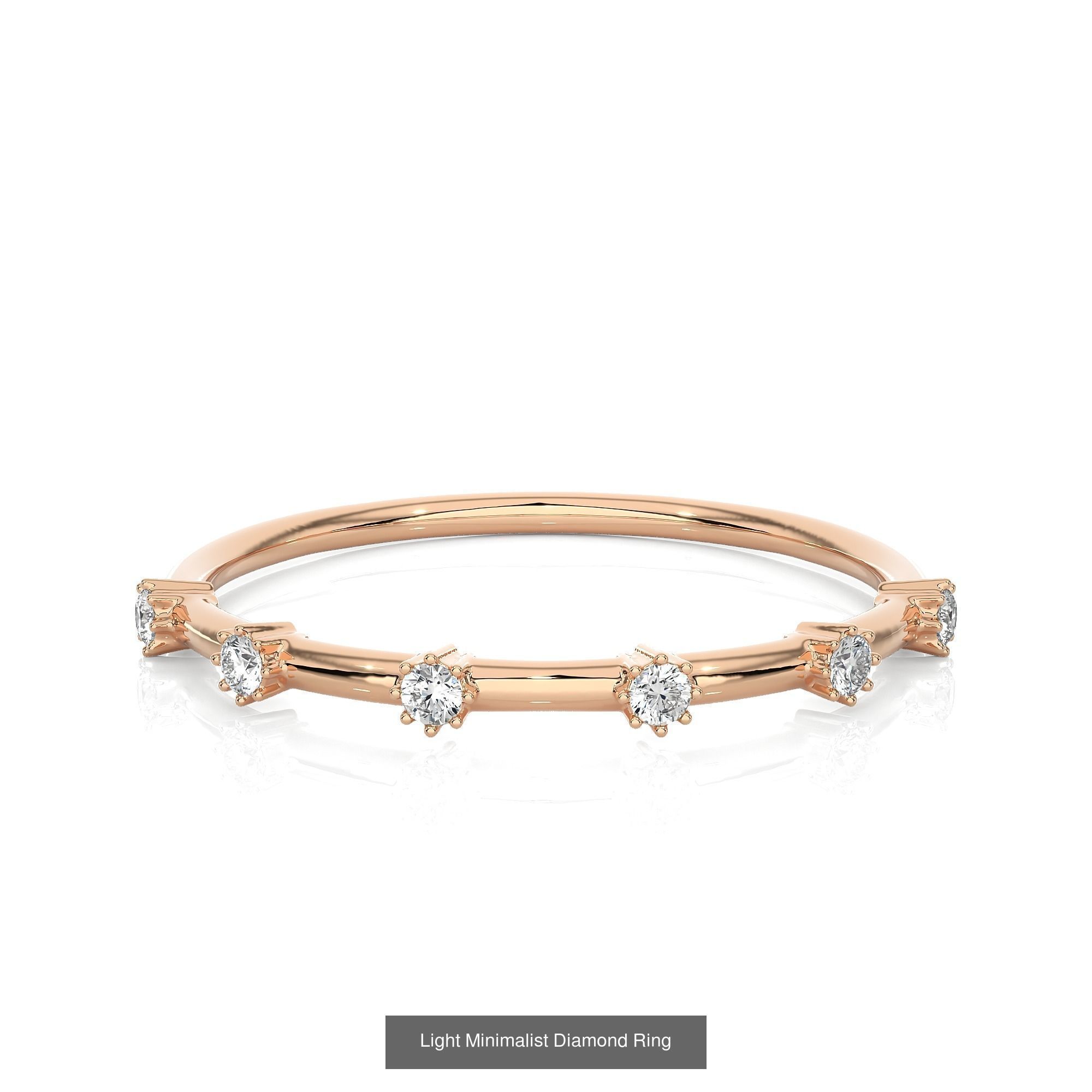 299 Light Minimalist Diamond Rings Collection _75