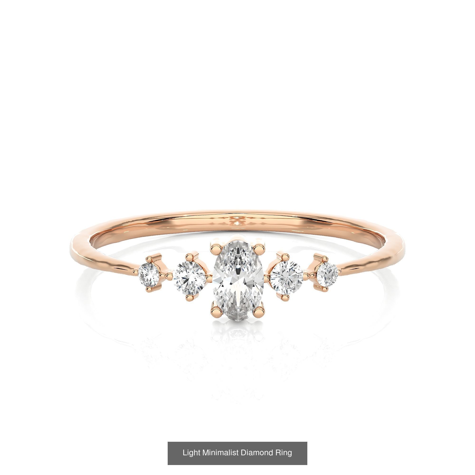 299 Light Minimalist Diamond Rings Collection _54