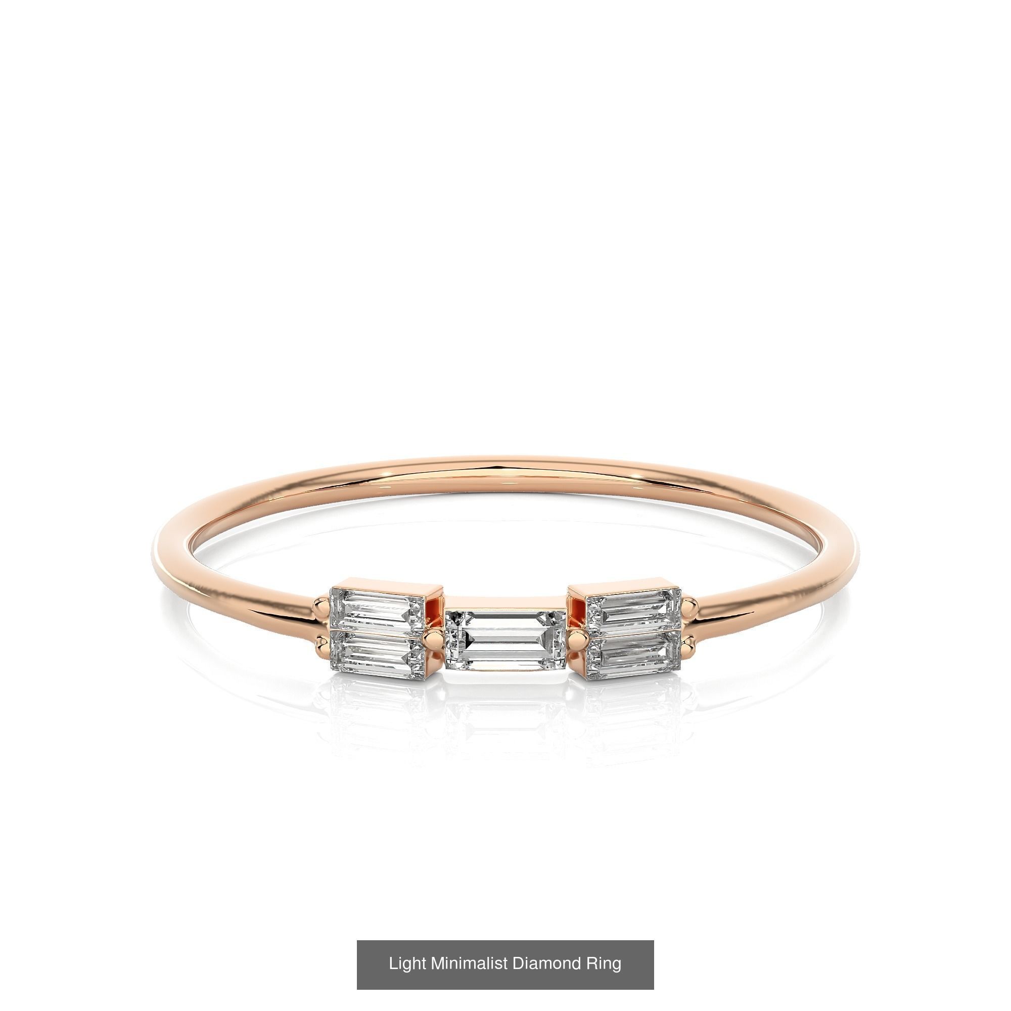 299 Light Minimalist Diamond Rings Collection _98