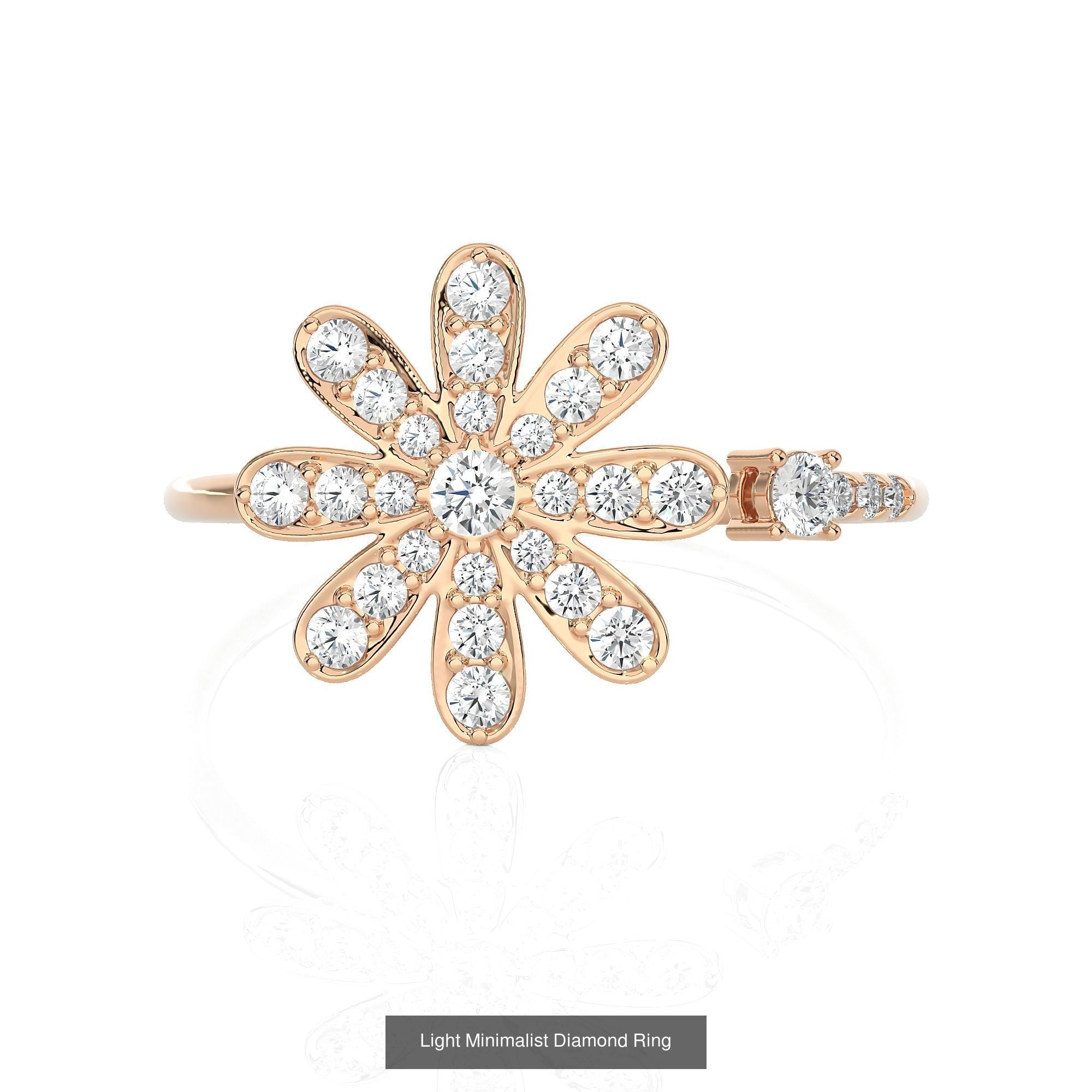 299 Light Minimalist Diamond Rings Collection _214