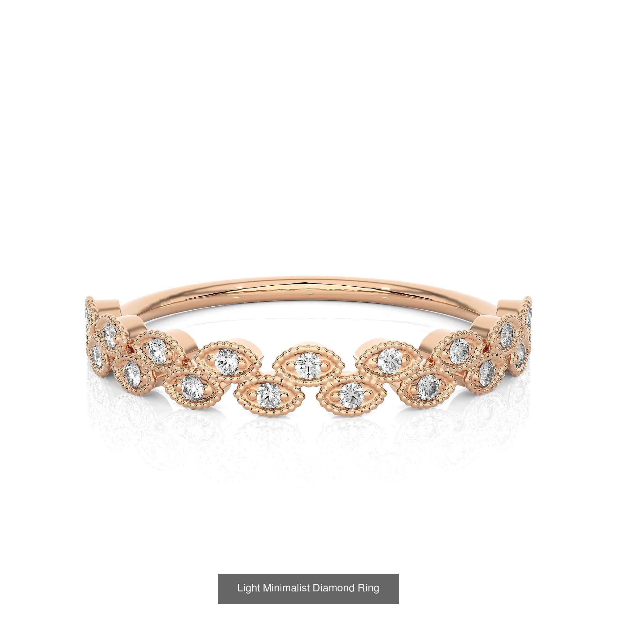 299 Light Minimalist Diamond Rings Collection _138