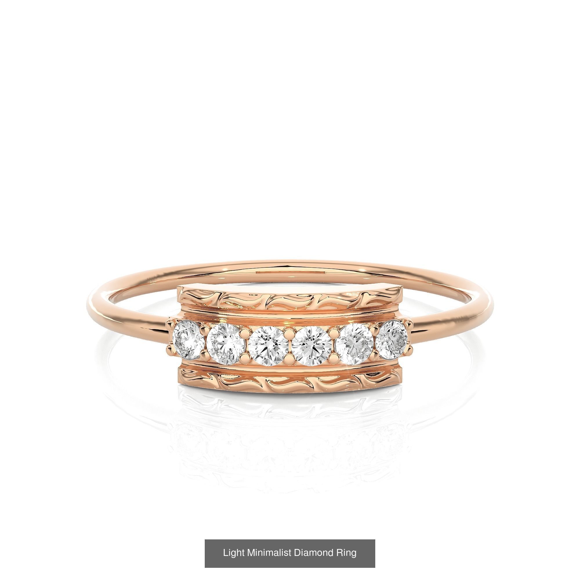 299 Light Minimalist Diamond Rings Collection _68