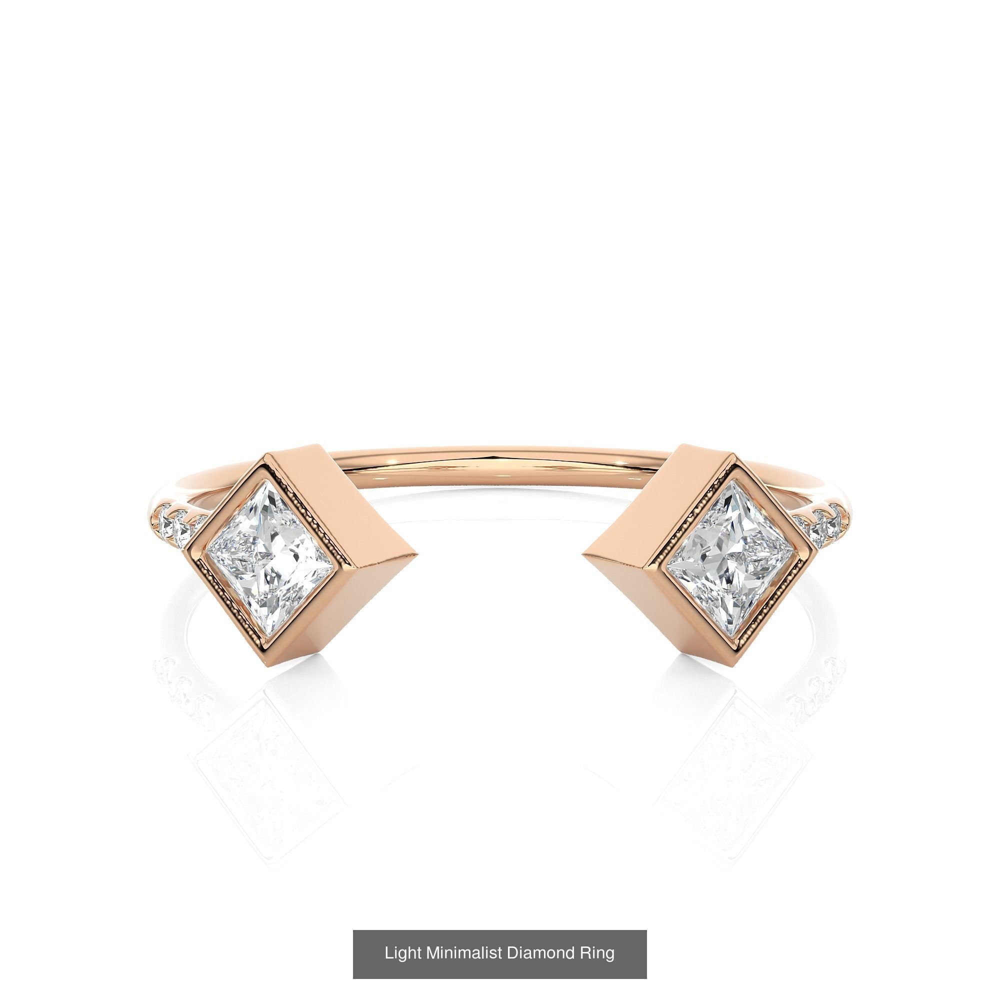 299 Light Minimalist Diamond Rings Collection _187