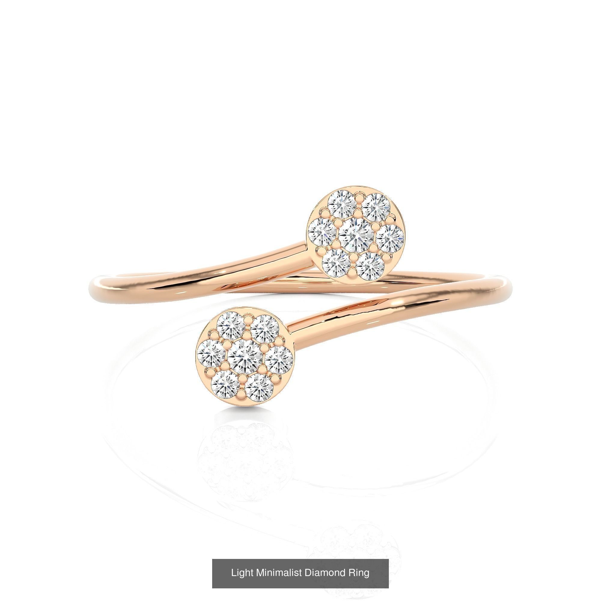 299 Light Minimalist Diamond Rings Collection _175