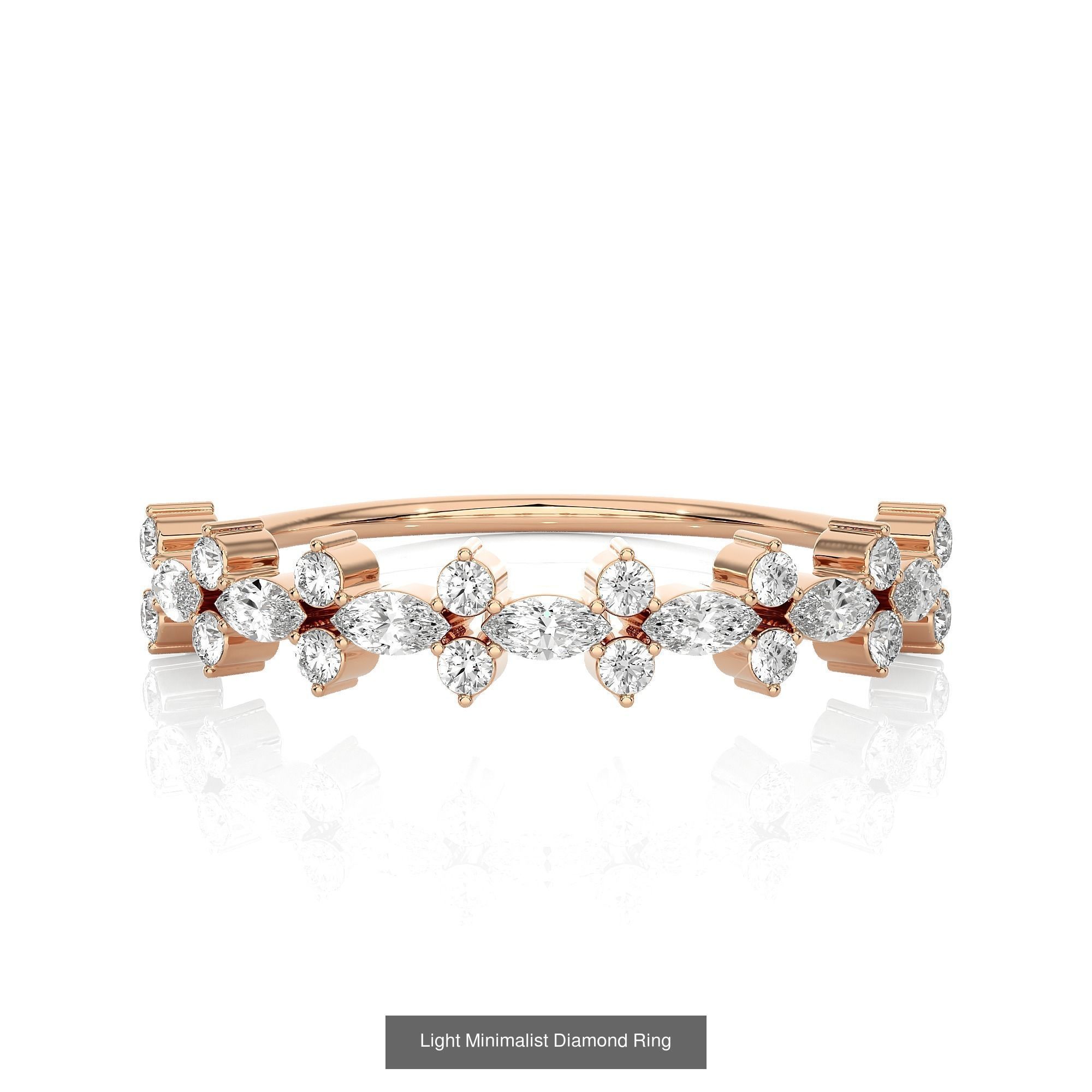 299 Light Minimalist Diamond Rings Collection _53