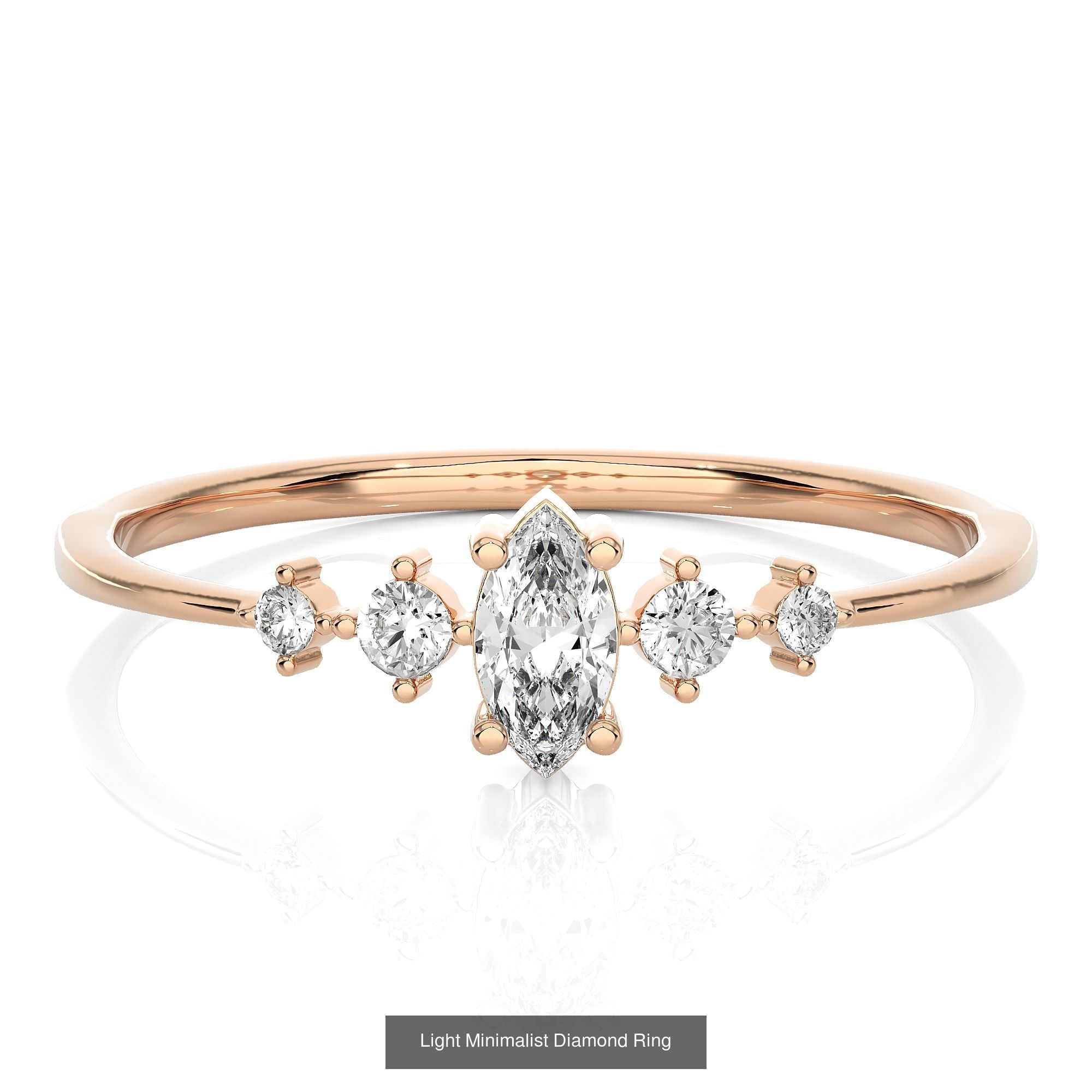 299 Light Minimalist Diamond Rings Collection _57