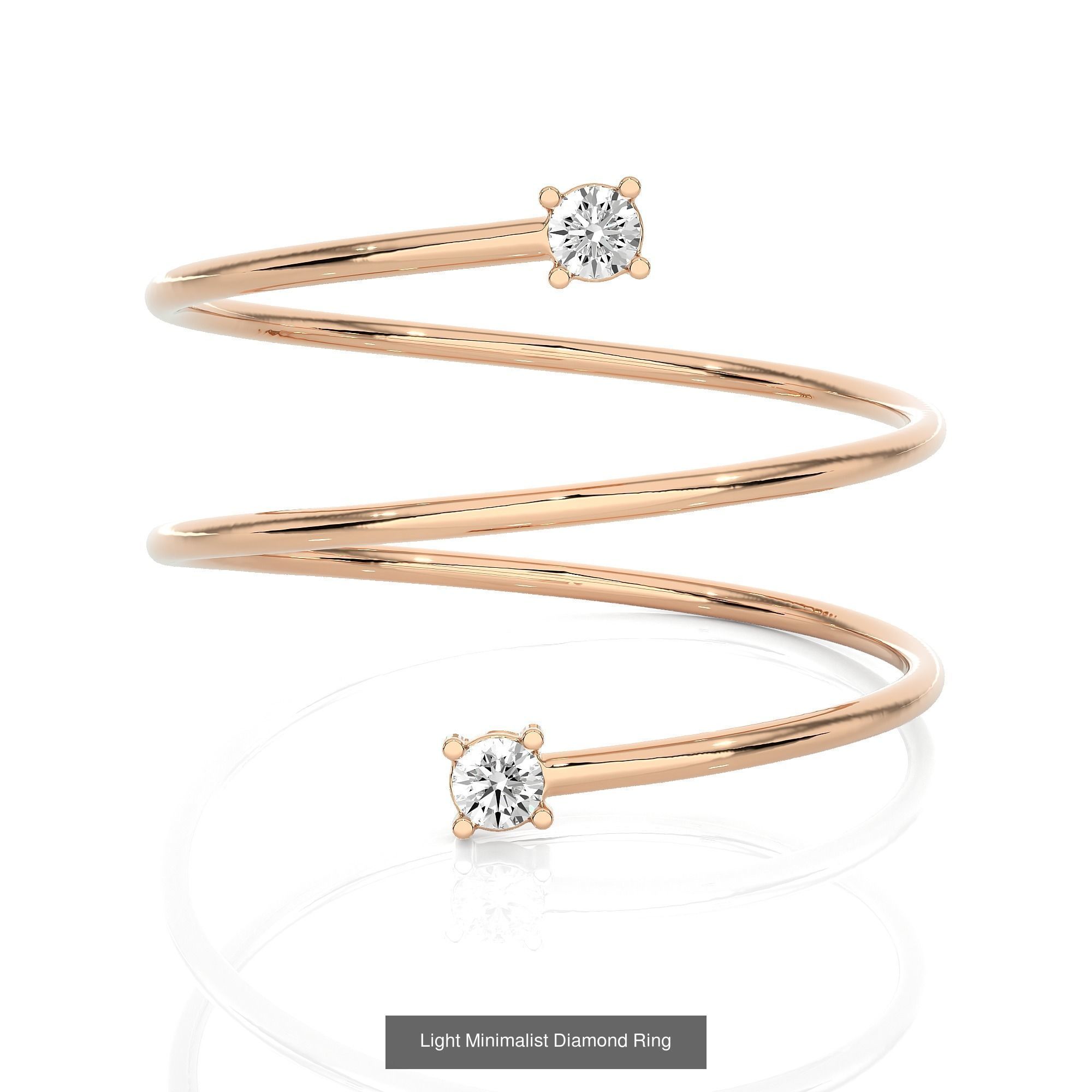 299 Light Minimalist Diamond Rings Collection _181