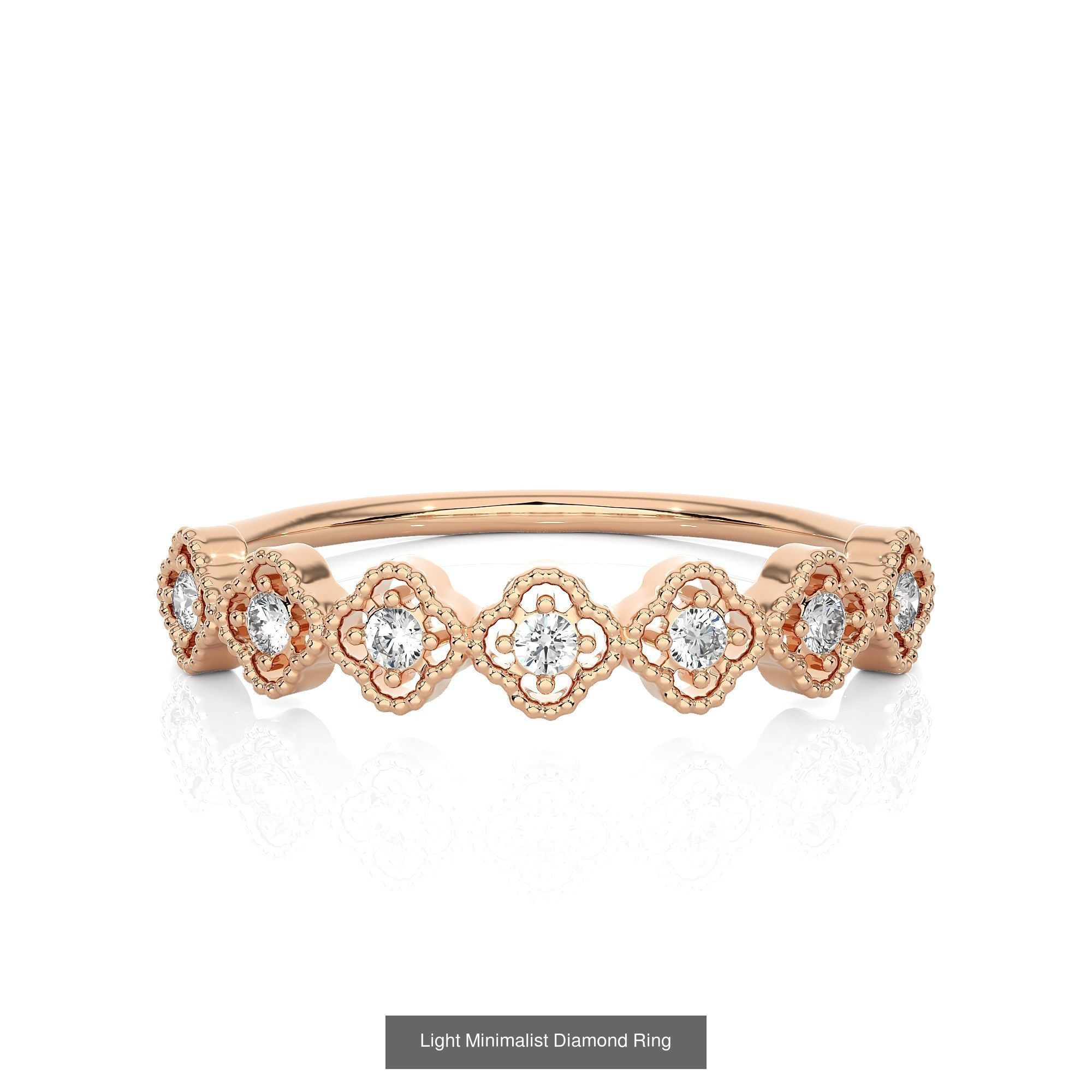 299 Light Minimalist Diamond Rings Collection _143