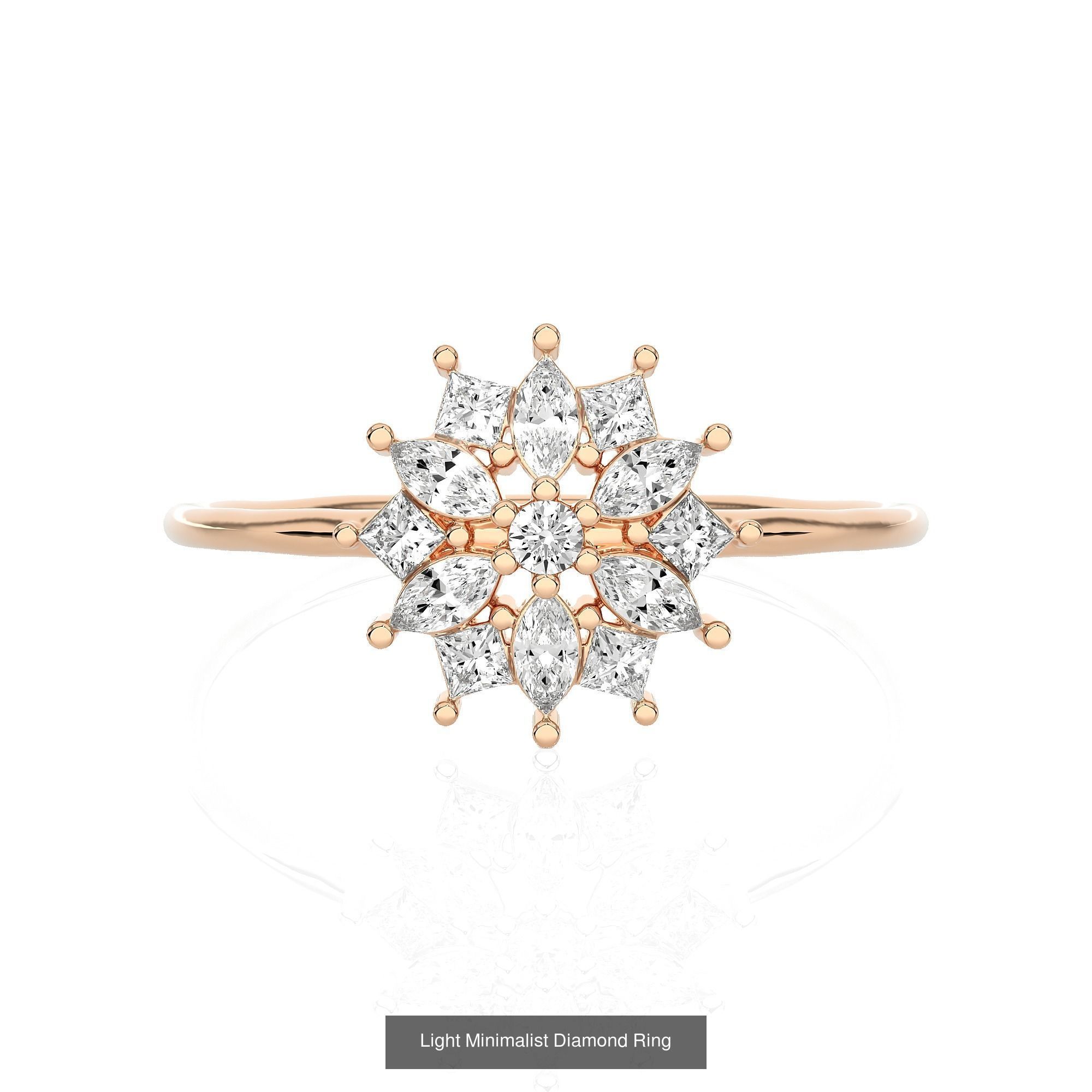 299 Light Minimalist Diamond Rings Collection _81