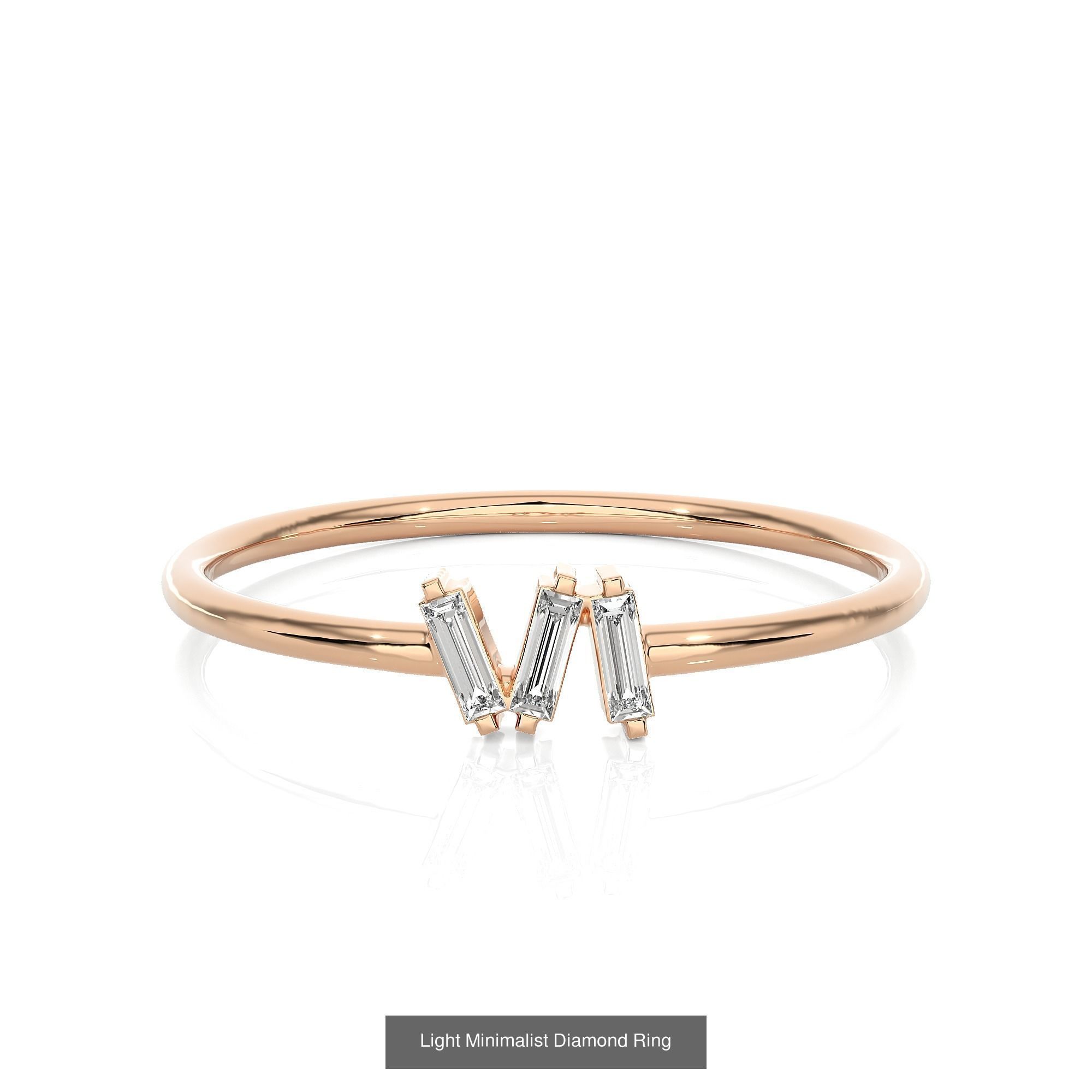 299 Light Minimalist Diamond Rings Collection _148