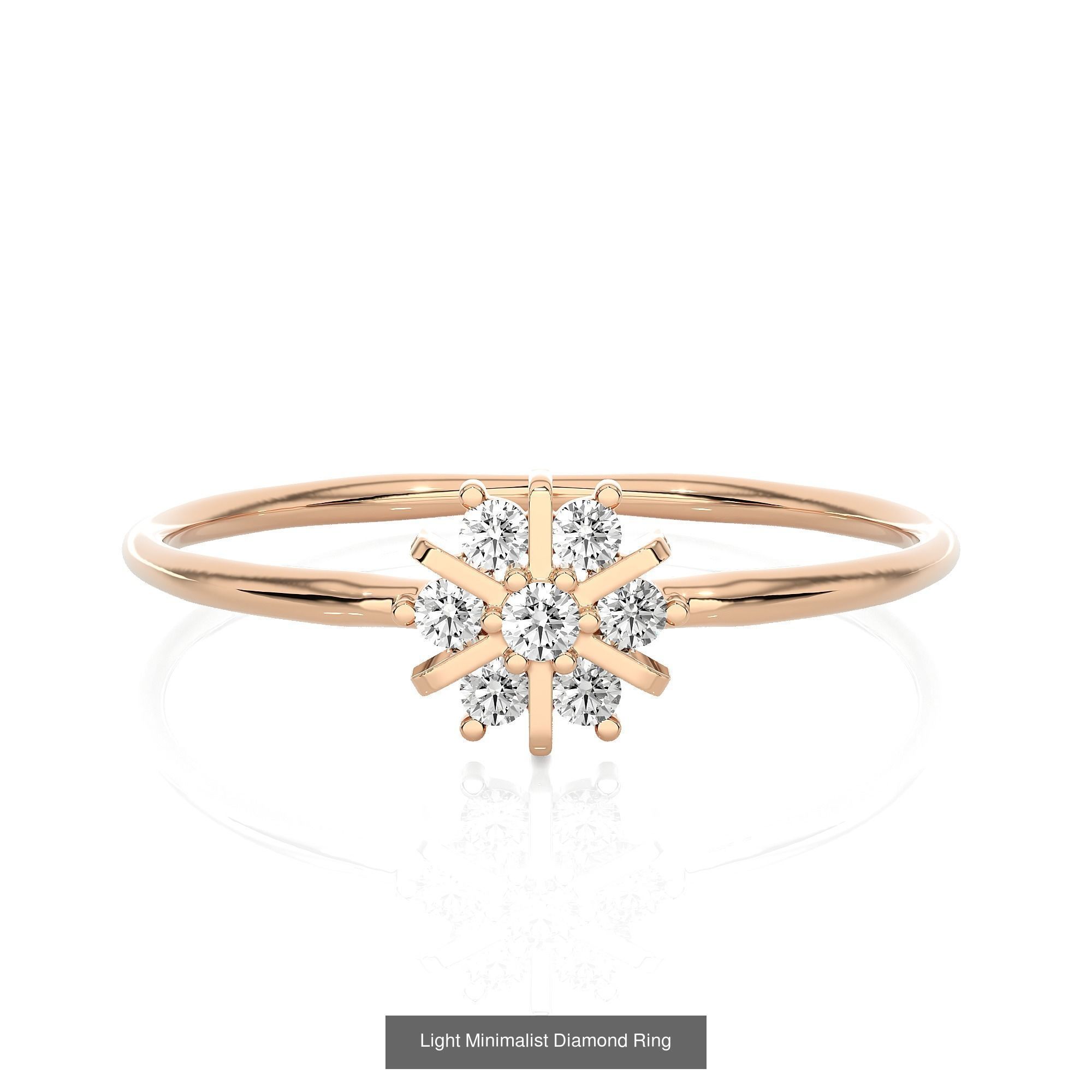 299 Light Minimalist Diamond Rings Collection _73