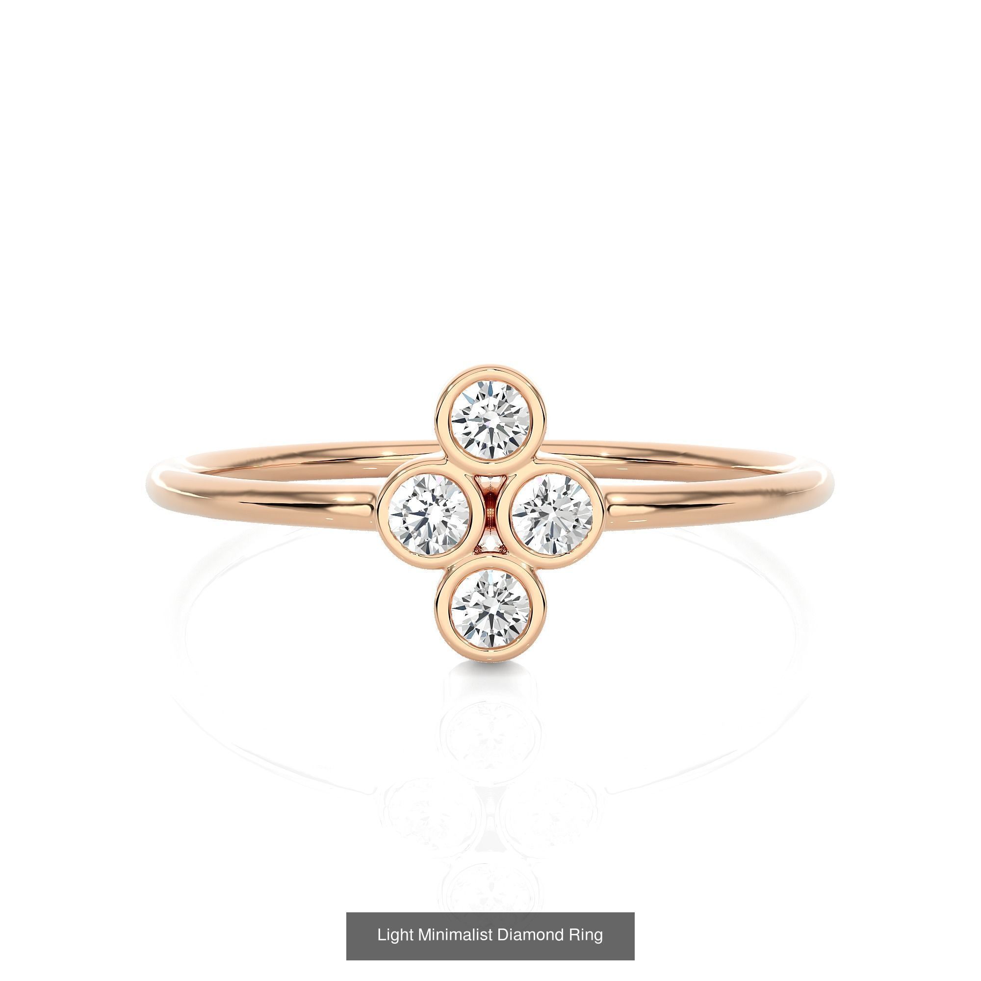 299 Light Minimalist Diamond Rings Collection _38