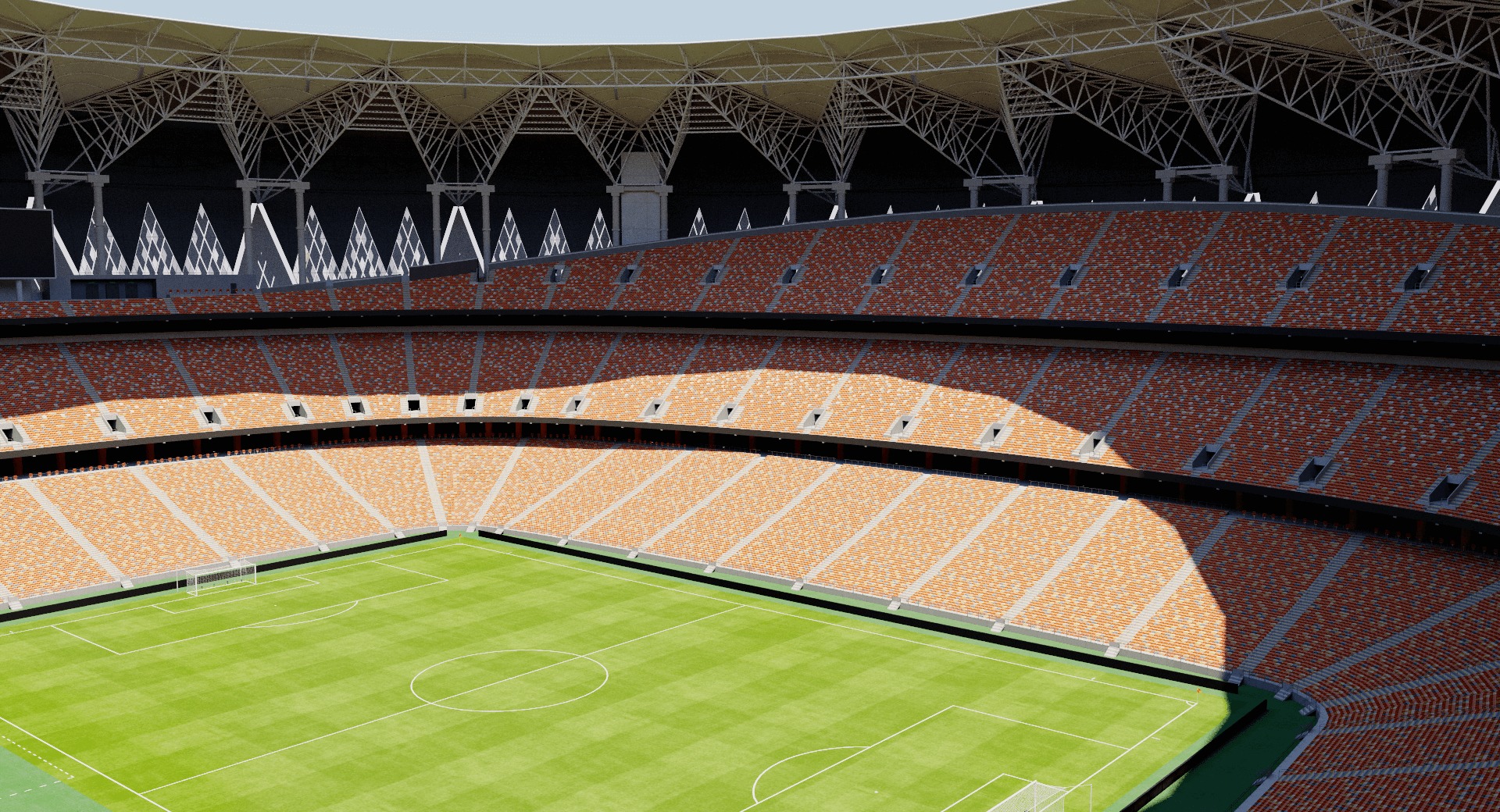 King Abdullah Sports City - Saudi Arabia 3D model_2