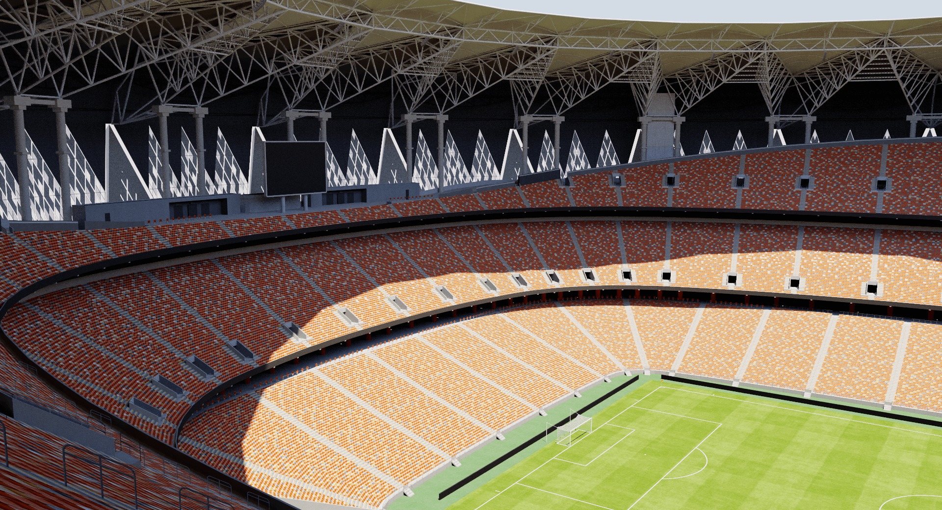 King Abdullah Sports City - Saudi Arabia 3D model_7