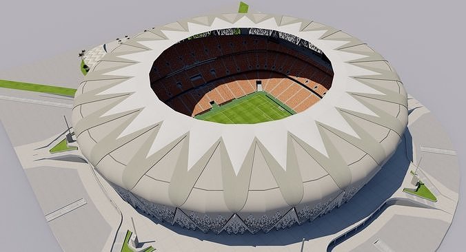 King Abdullah Sports City - Saudi Arabia 3D model 4