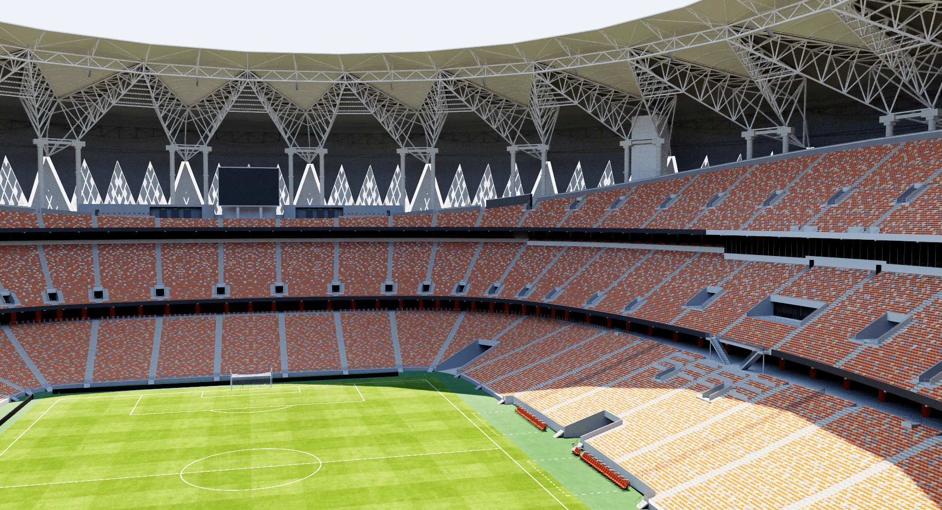 King Abdullah Sports City - Saudi Arabia 3D model_5