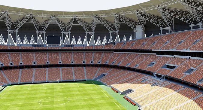 King Abdullah Sports City - Saudi Arabia 3D model 6