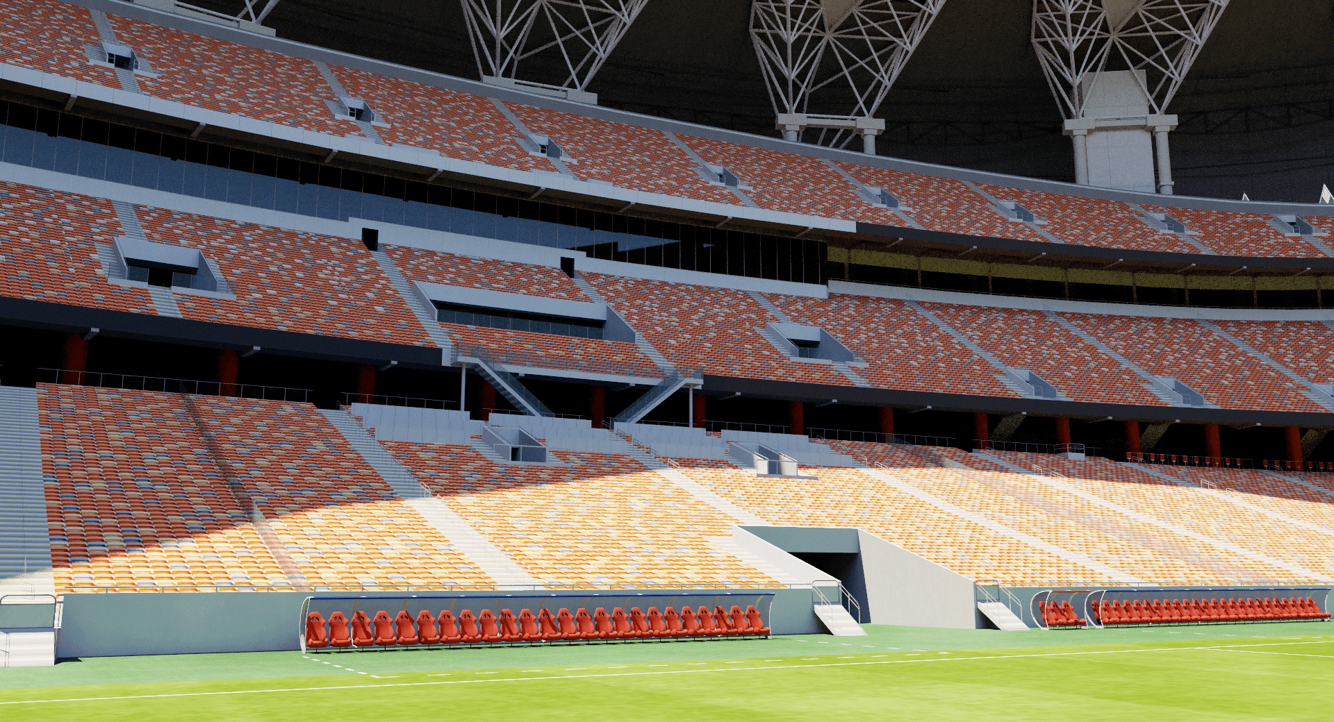 King Abdullah Sports City - Saudi Arabia 3D model_6